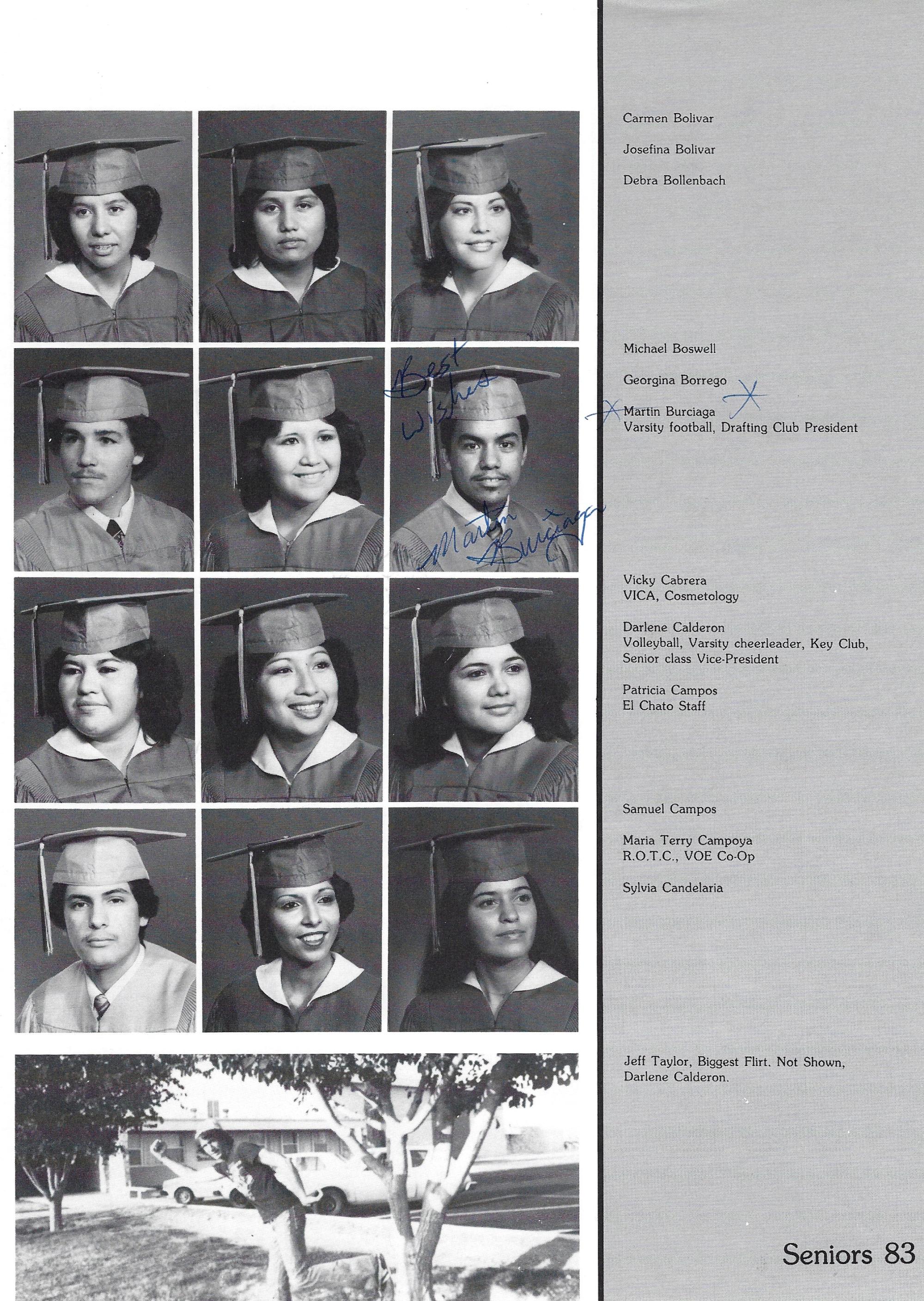 El Chato SHS Yearbook (1983) - El Chato #161