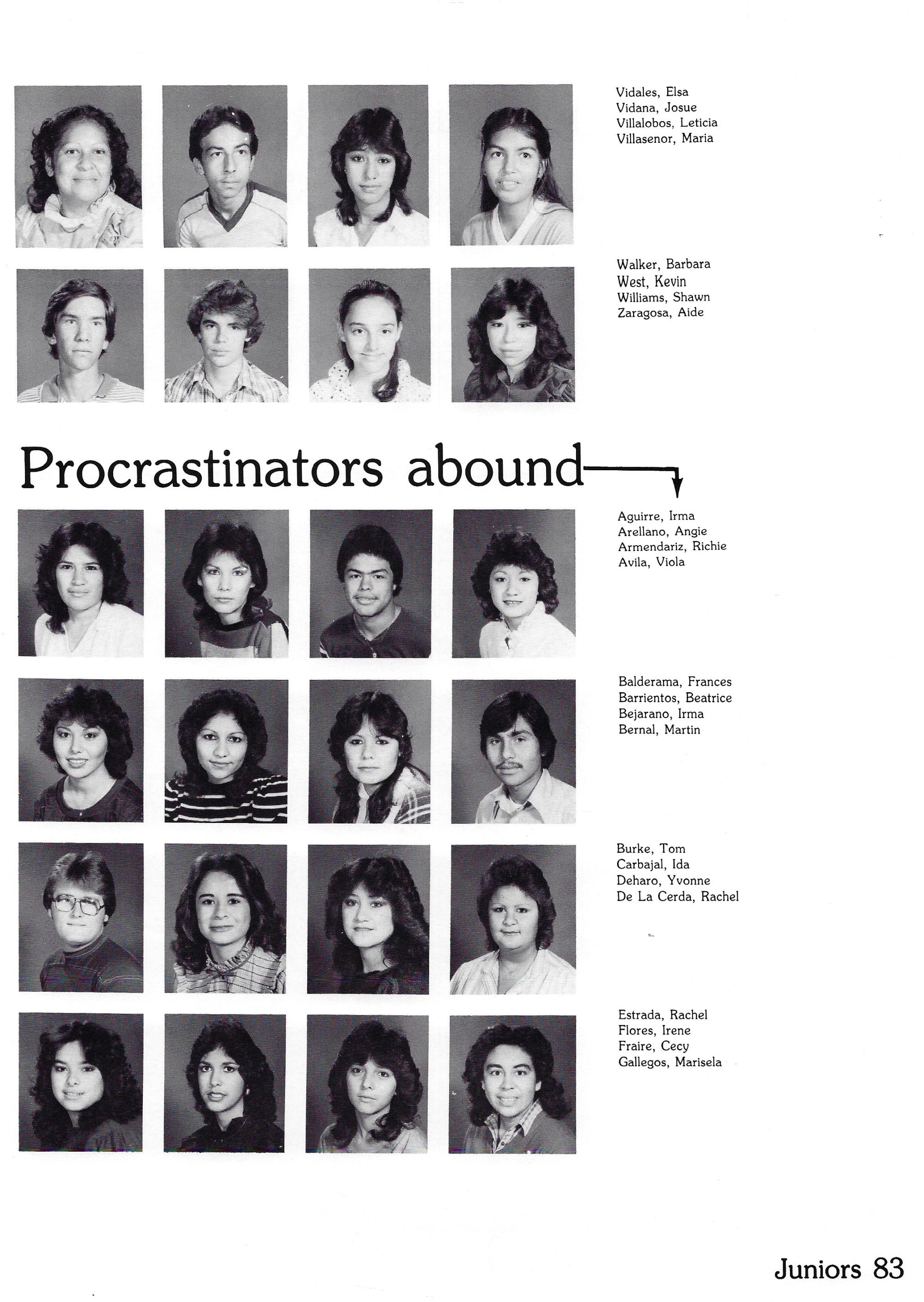 El Chato SHS Yearbook (1983) - El Chato #183