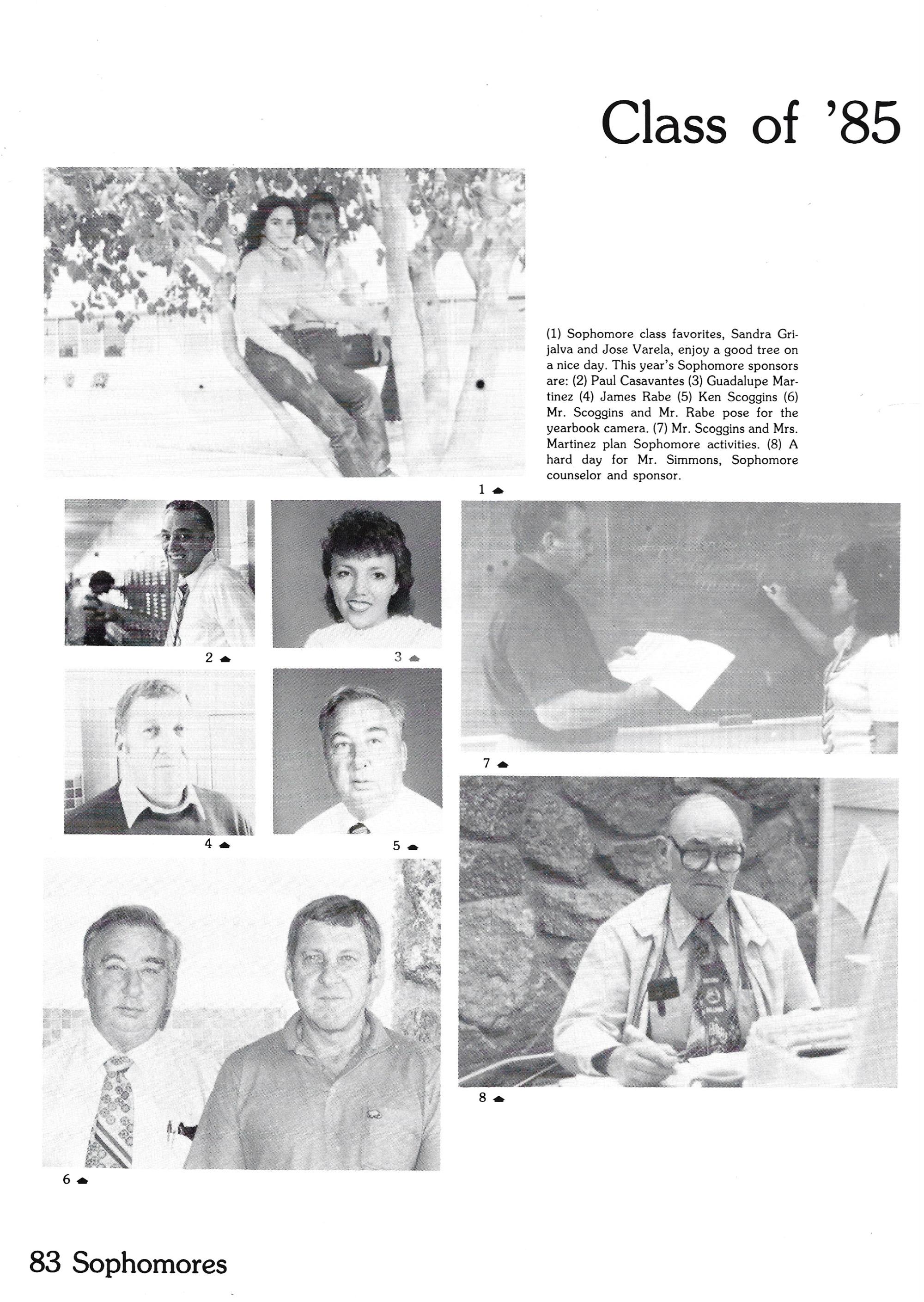 El Chato SHS Yearbook (1983) - El Chato #186