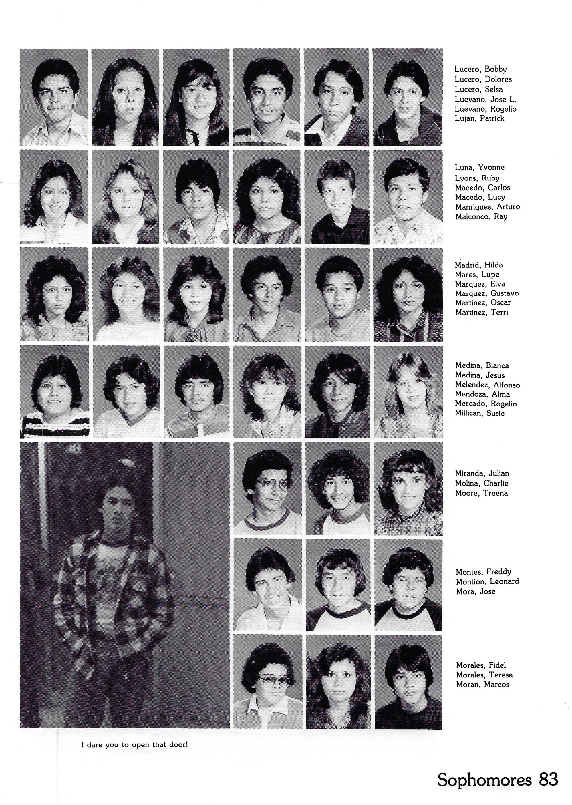 El Chato SHS Yearbook (1983) - El Chato #191