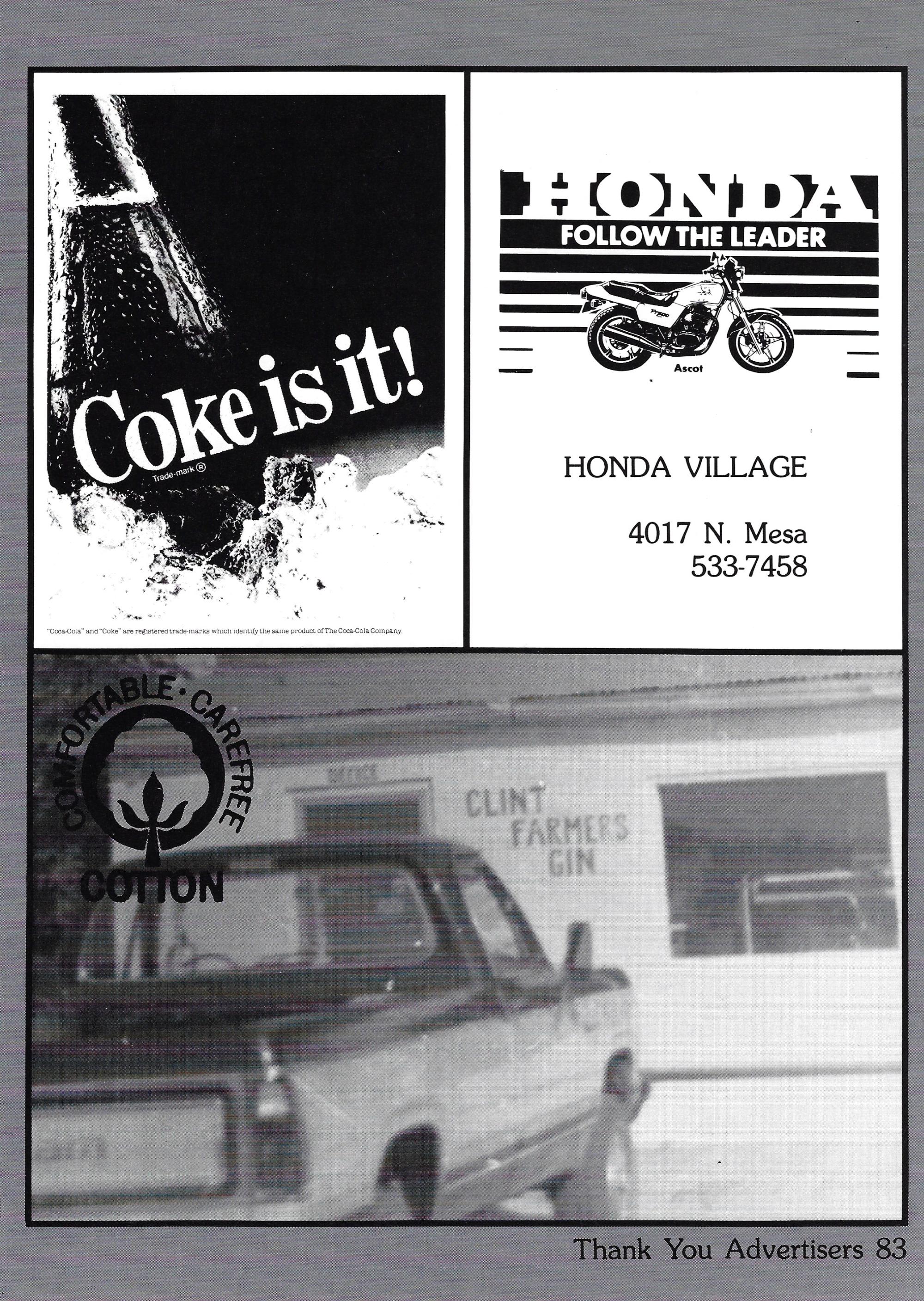 El Chato SHS Yearbook (1983) - El Chato #201