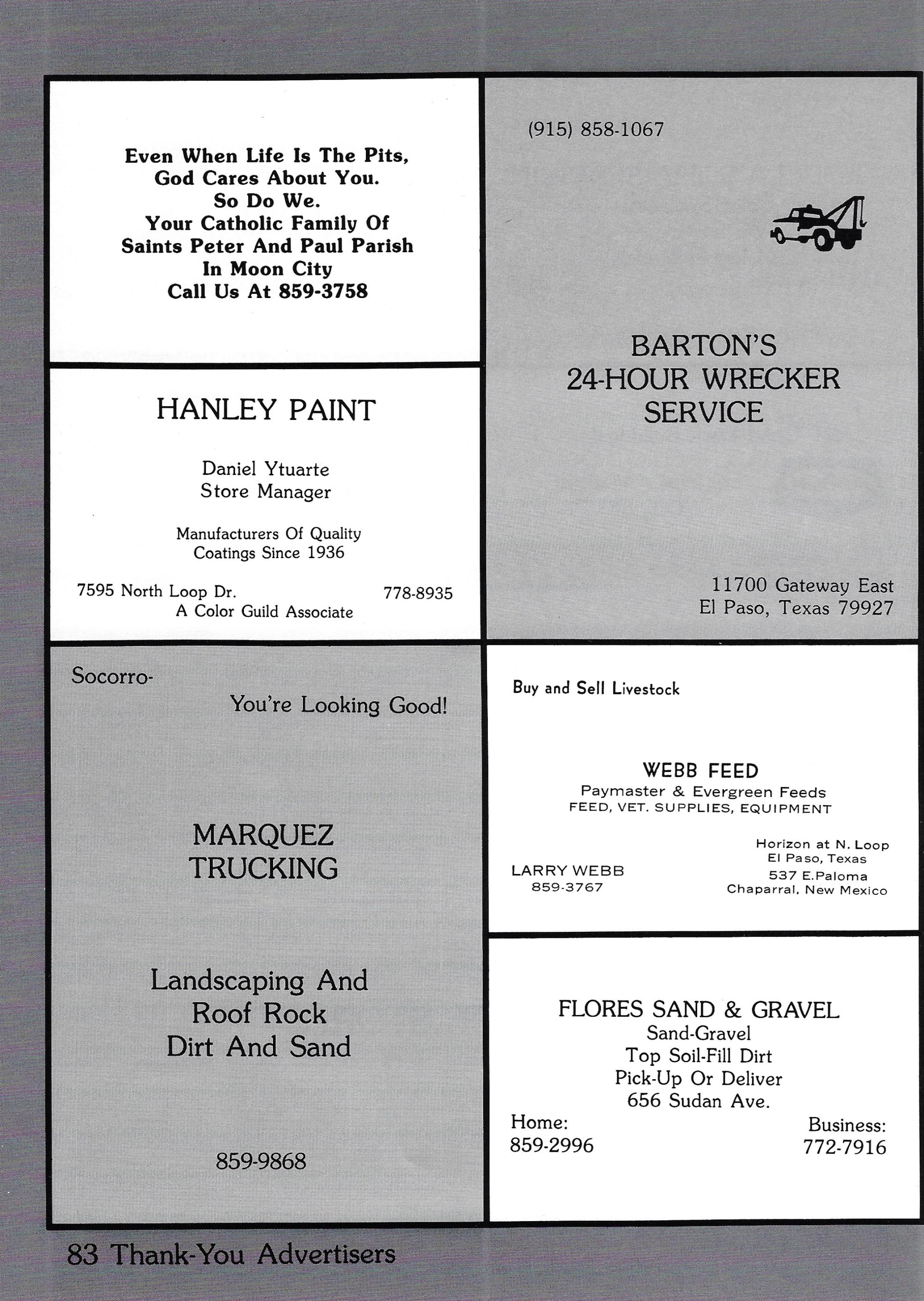 El Chato SHS Yearbook (1983) - El Chato #210