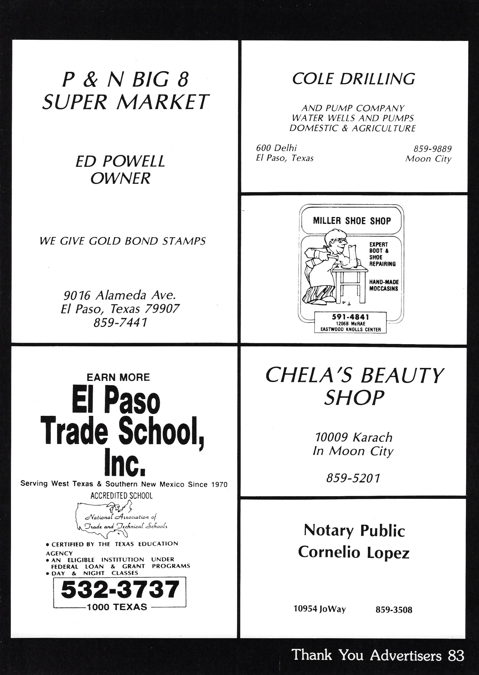 El Chato SHS Yearbook (1983) - El Chato #213