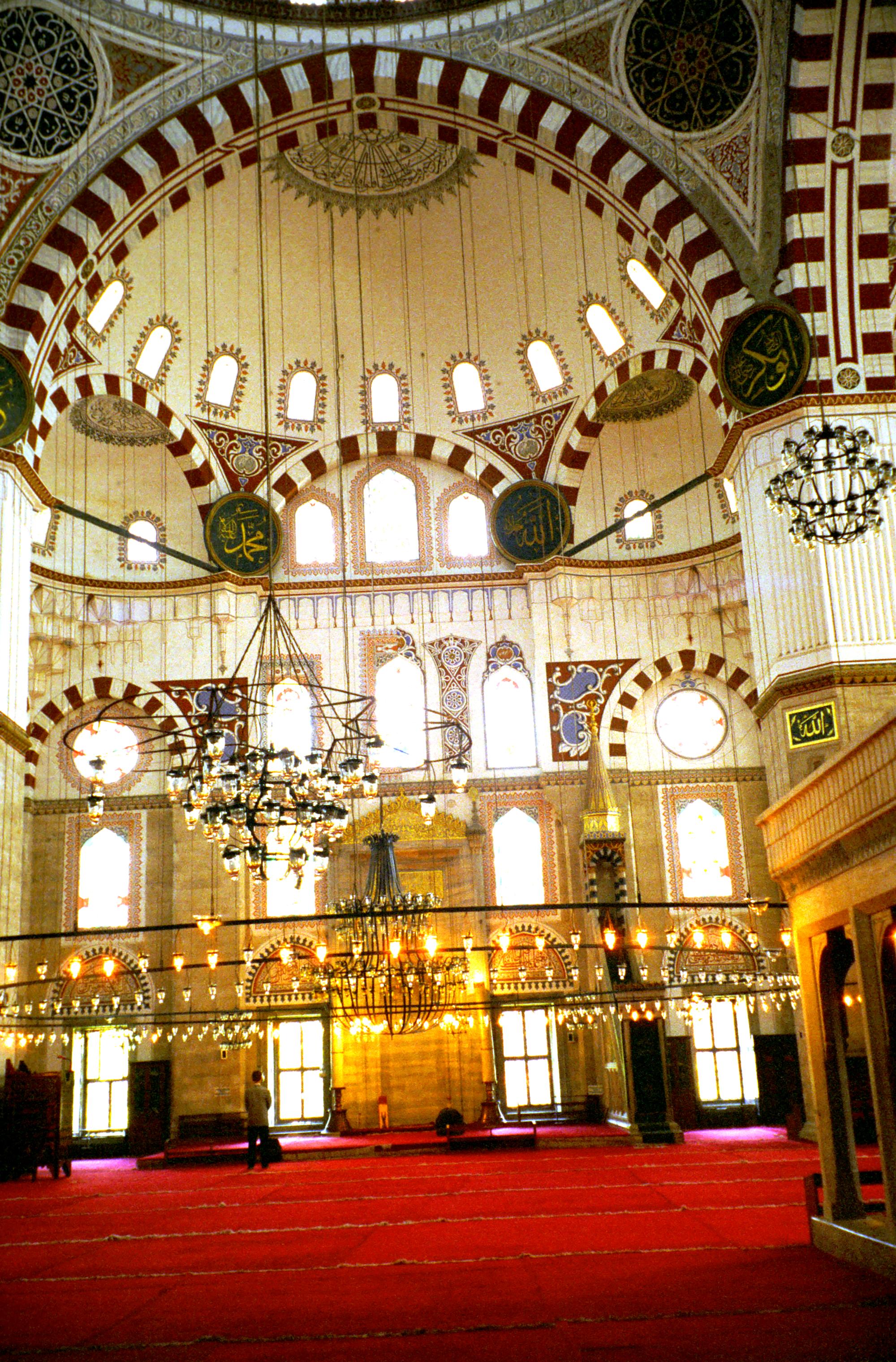 Turkey - Istanbul Mosque Interior #1