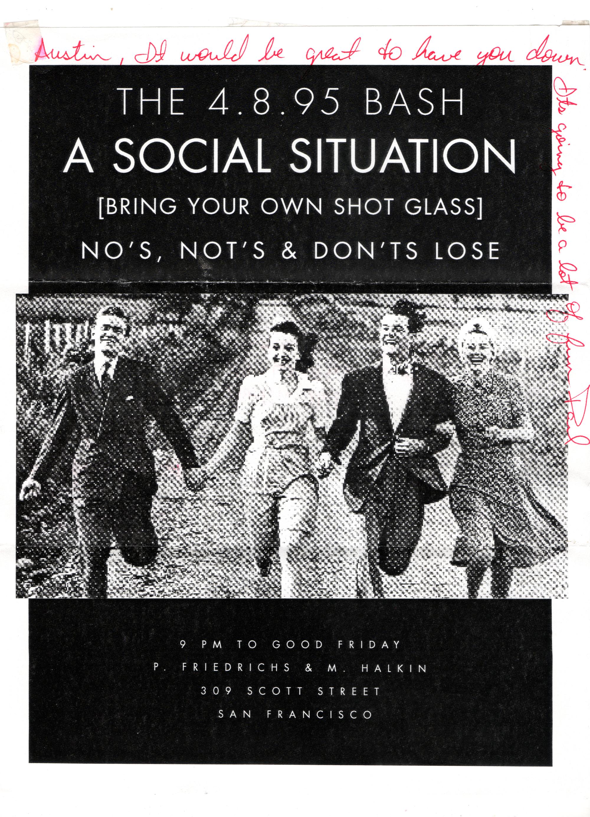 California (1992-2014) - Flier Pauls Party