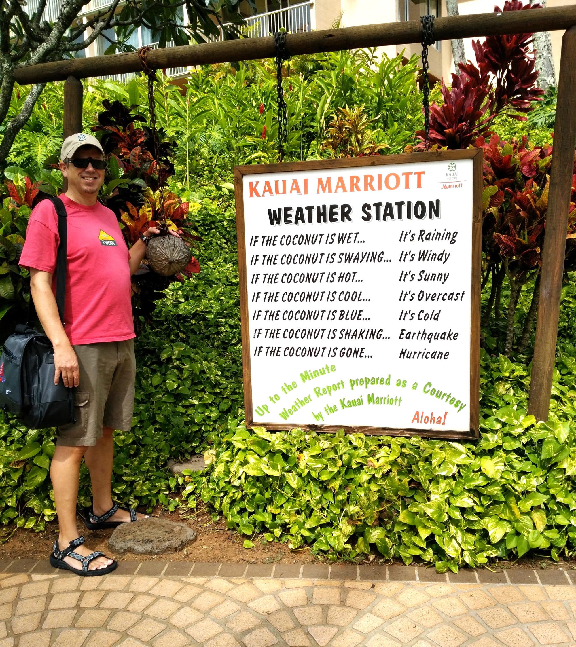 Hawaii - Kauai Weather Report
