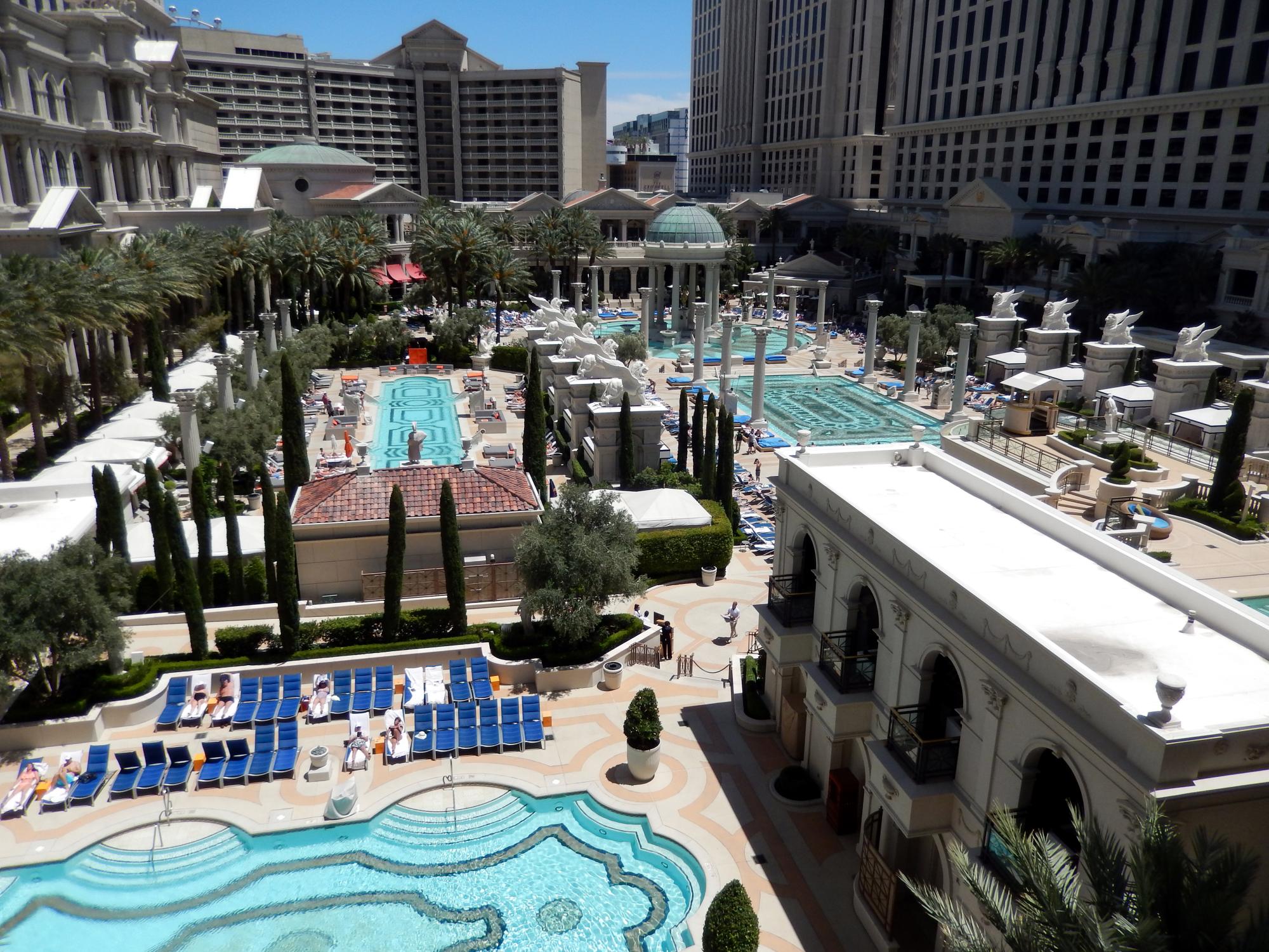 Las Vegas - Pools Ceasars Palace