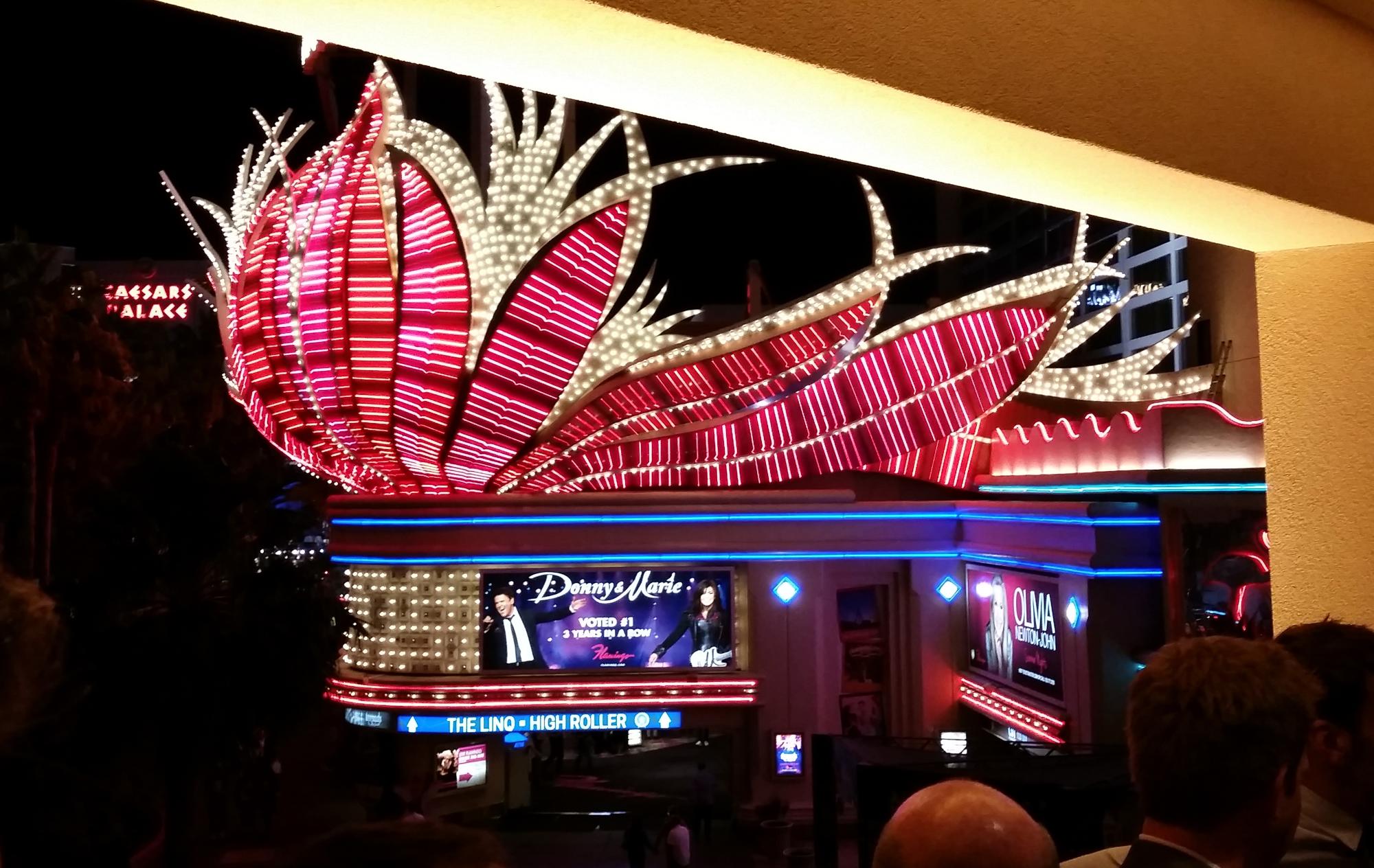 Las Vegas - Flamingo Marquee