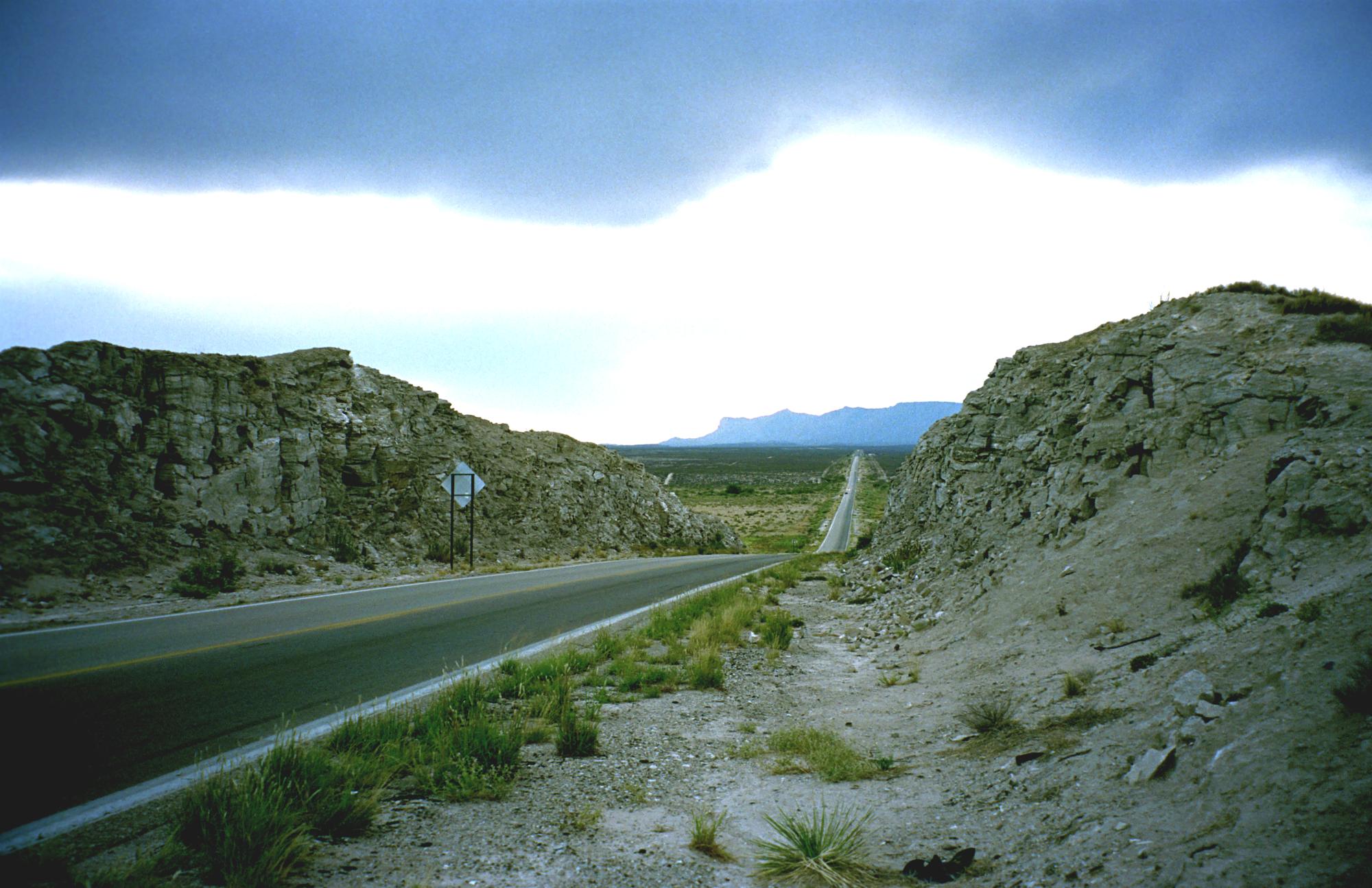 Texas Places - Road To Guadalupe Peak