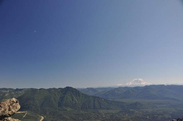 Mount Si - Mt Rainier From Mt Si