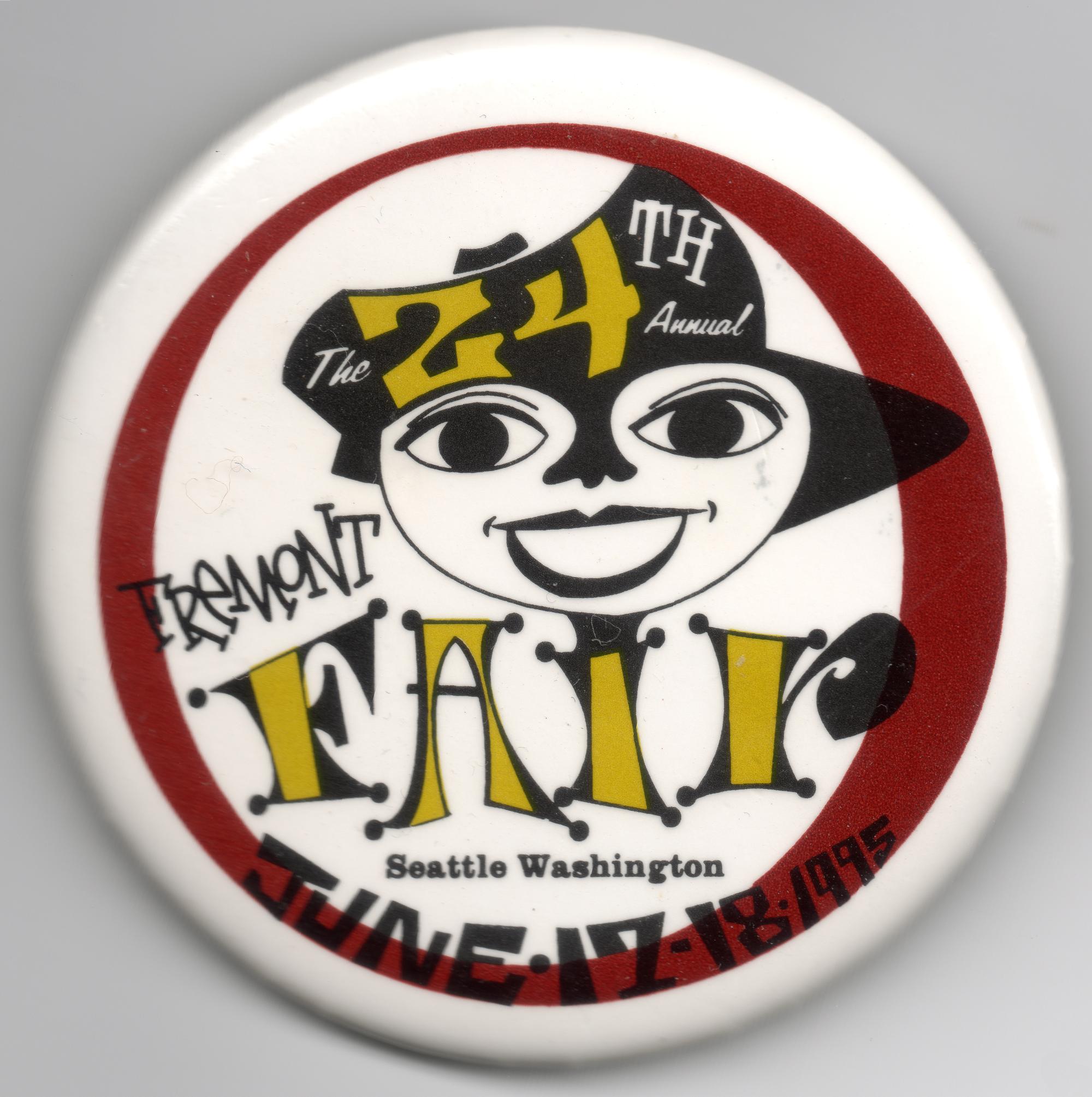 Seattle (1995) - Button Fremont Fair
