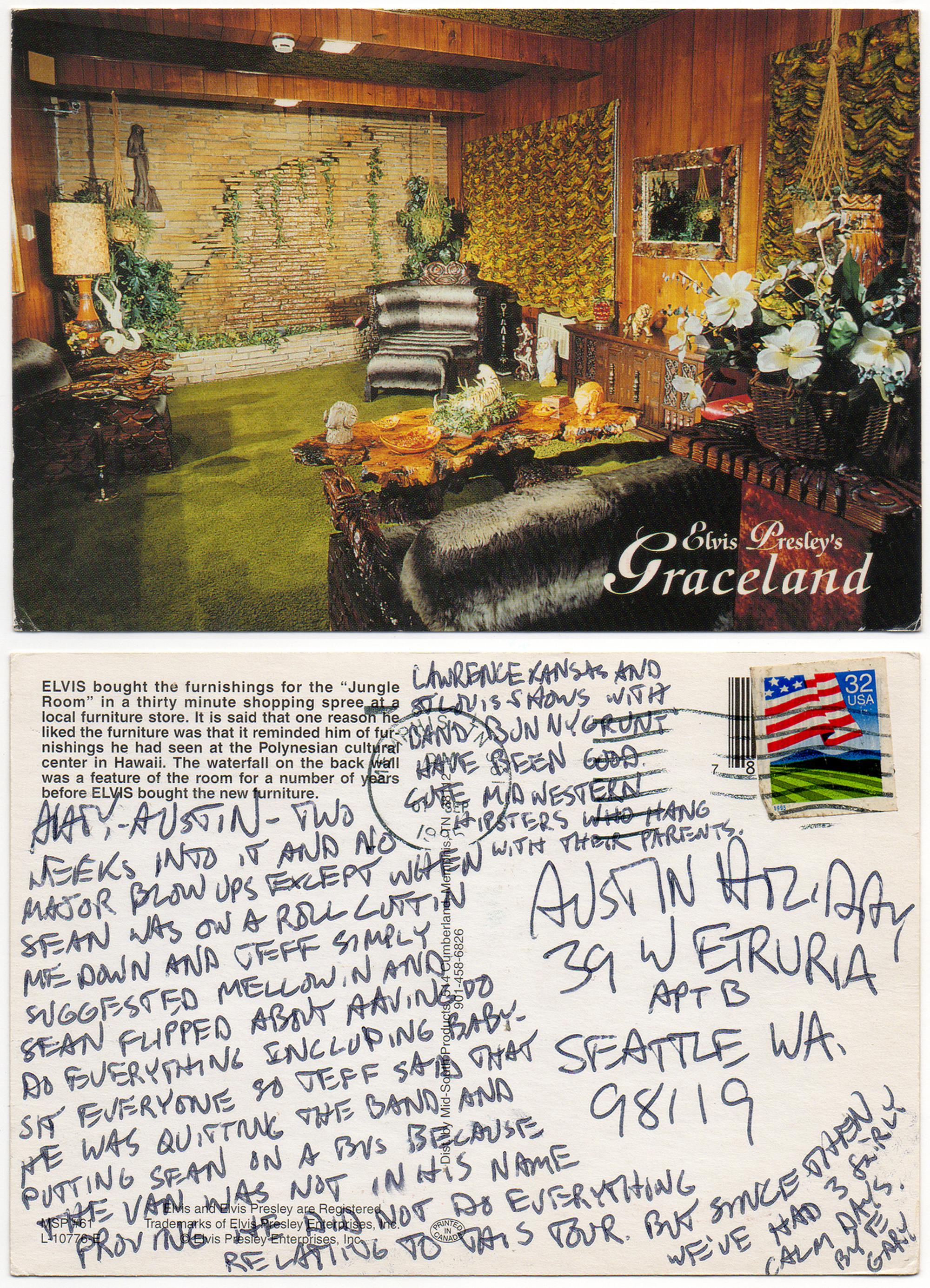 Seattle (1995) - Postcard Garrett