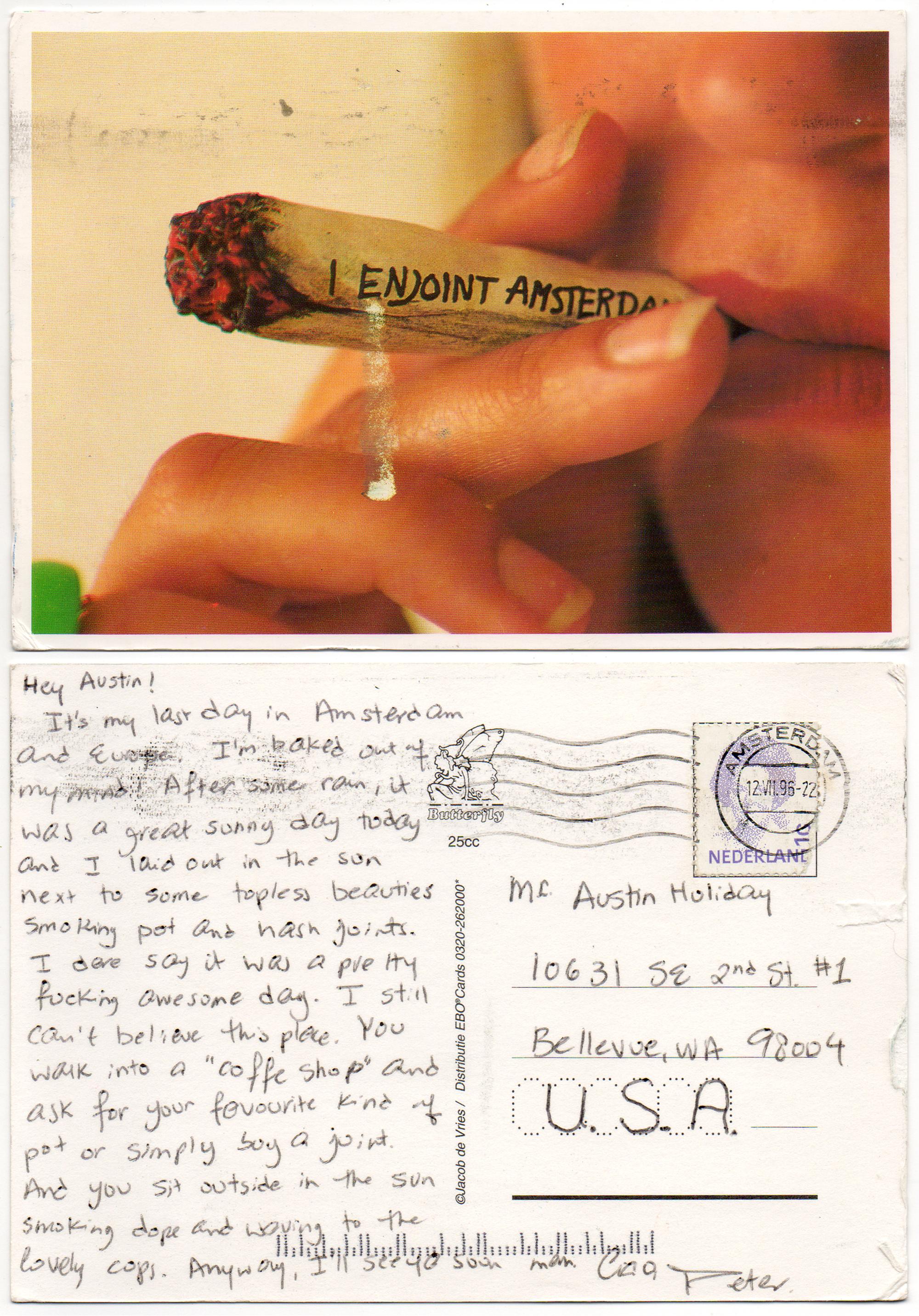 Seattle (1996-1997) - Postcard Peter