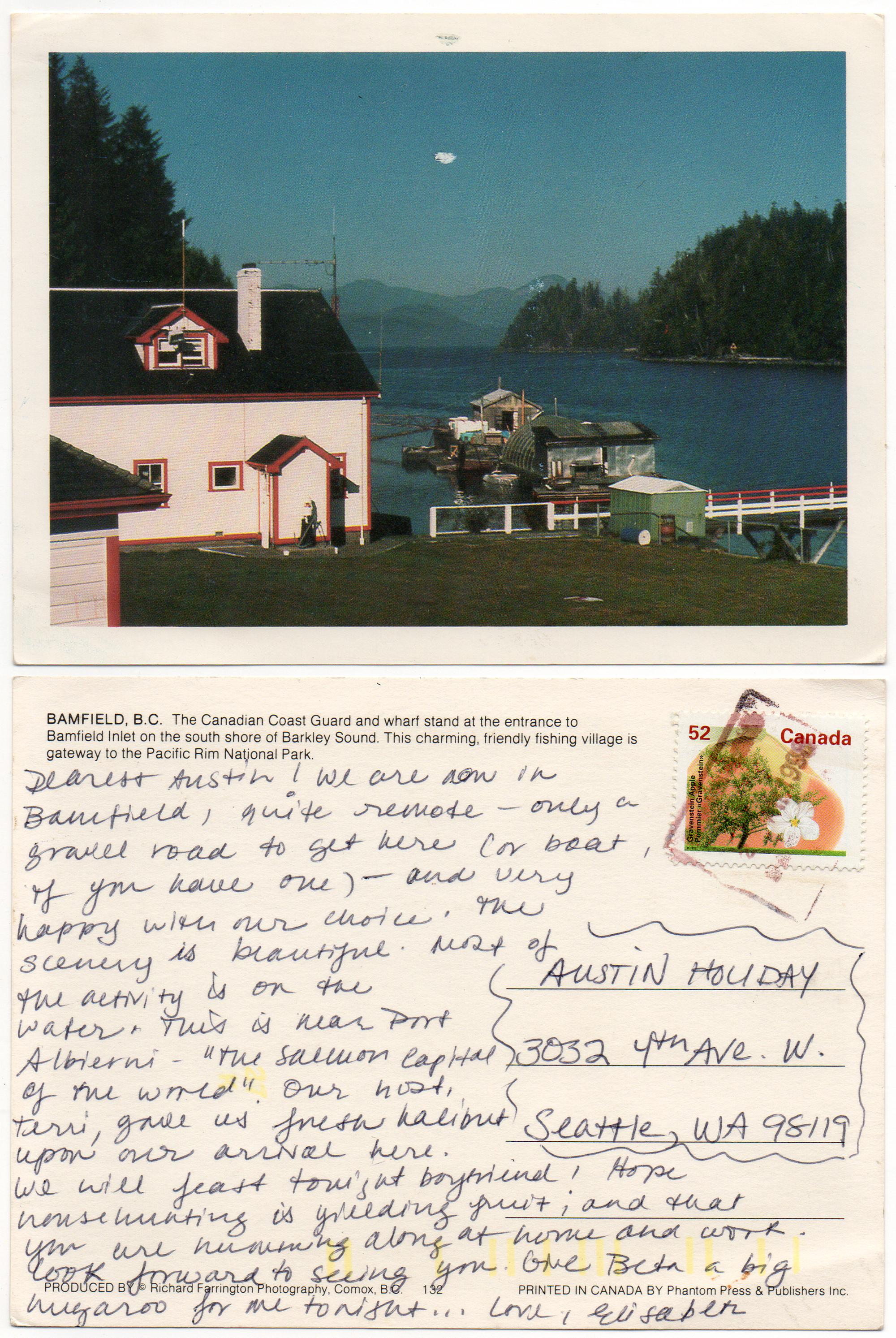 Seattle (1998) - Postcard Elisabeth