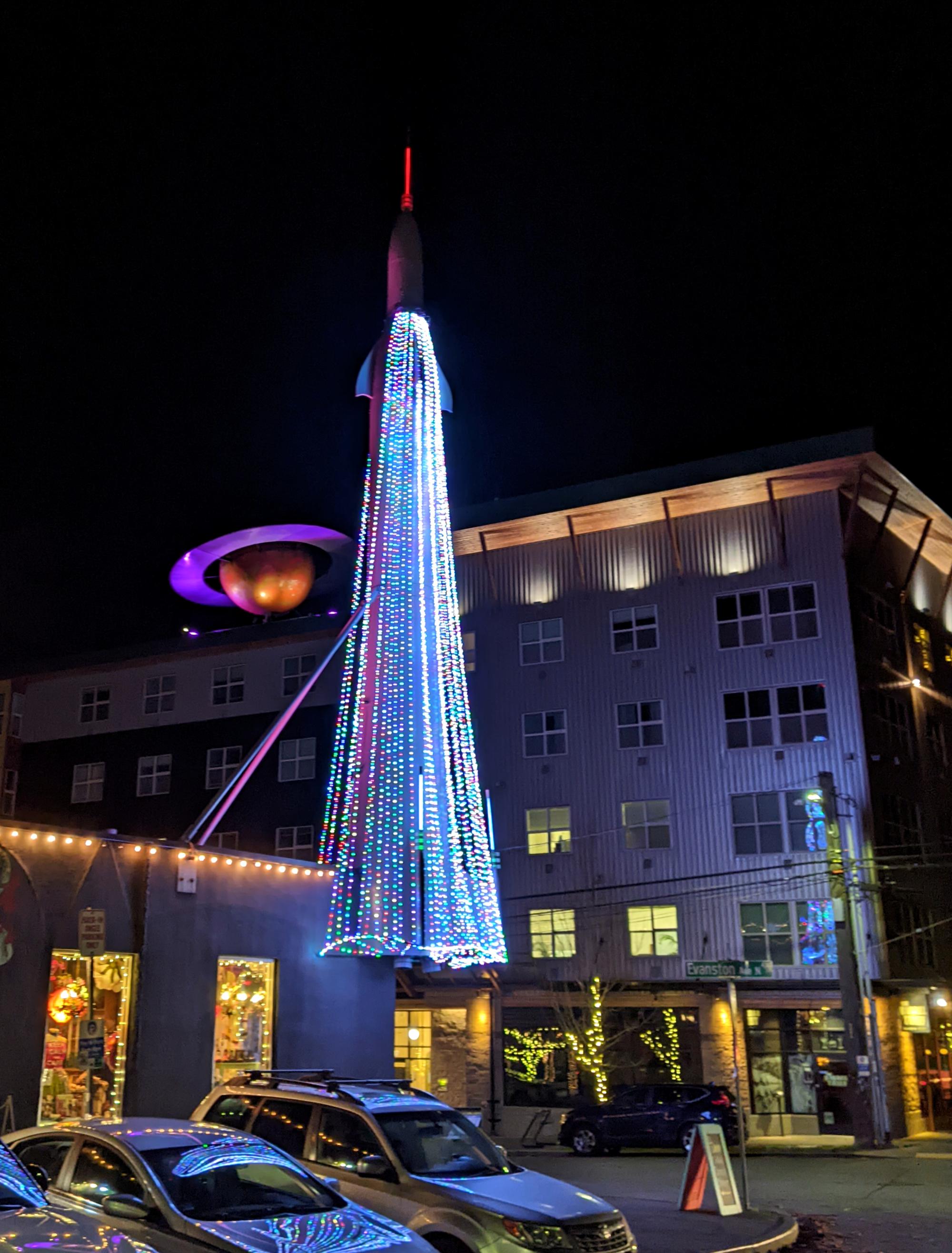 Seattle (2020-Present) - Fremont Xmas Rocket