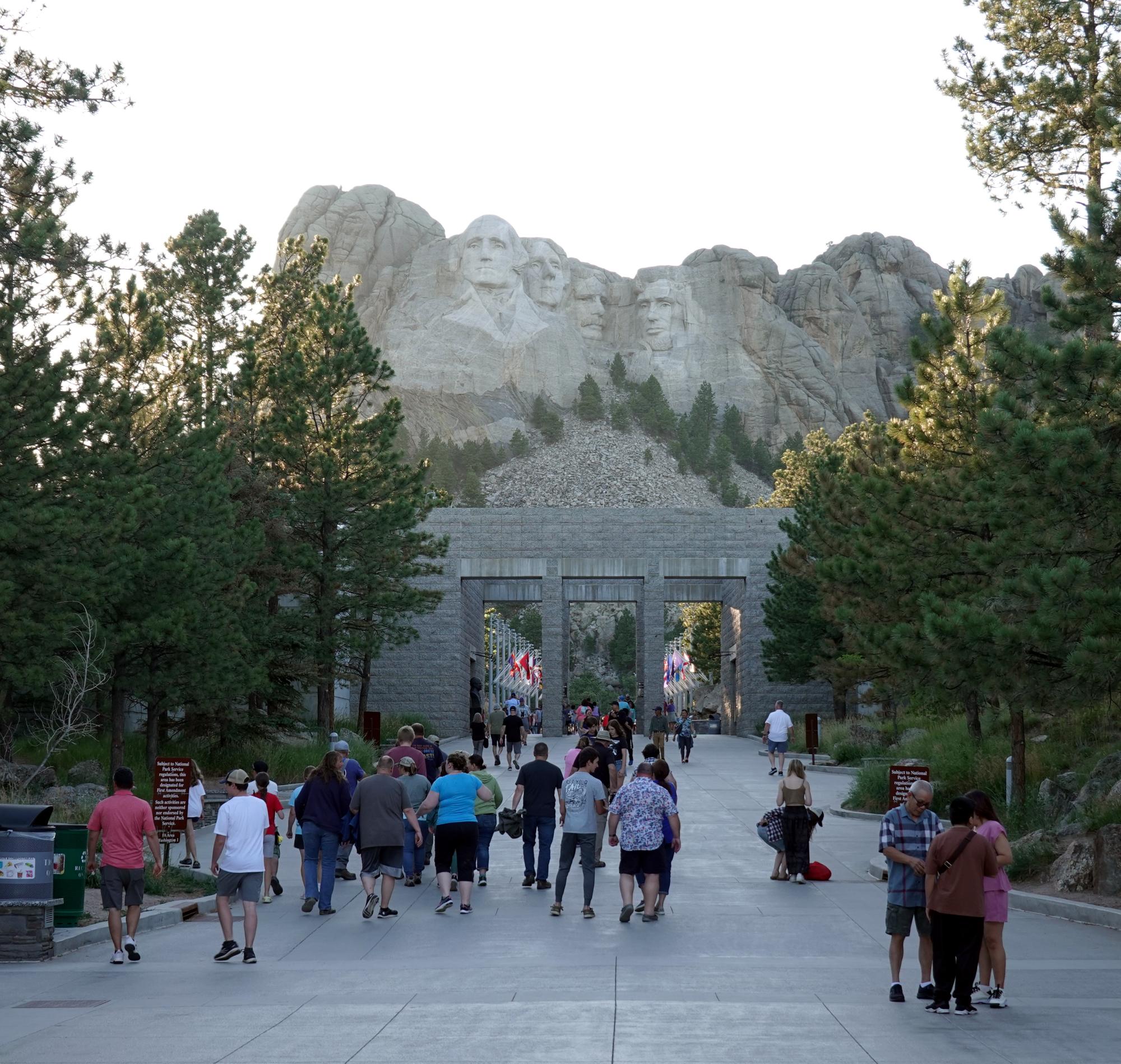 Western US - Mt Rushmore #Entrance