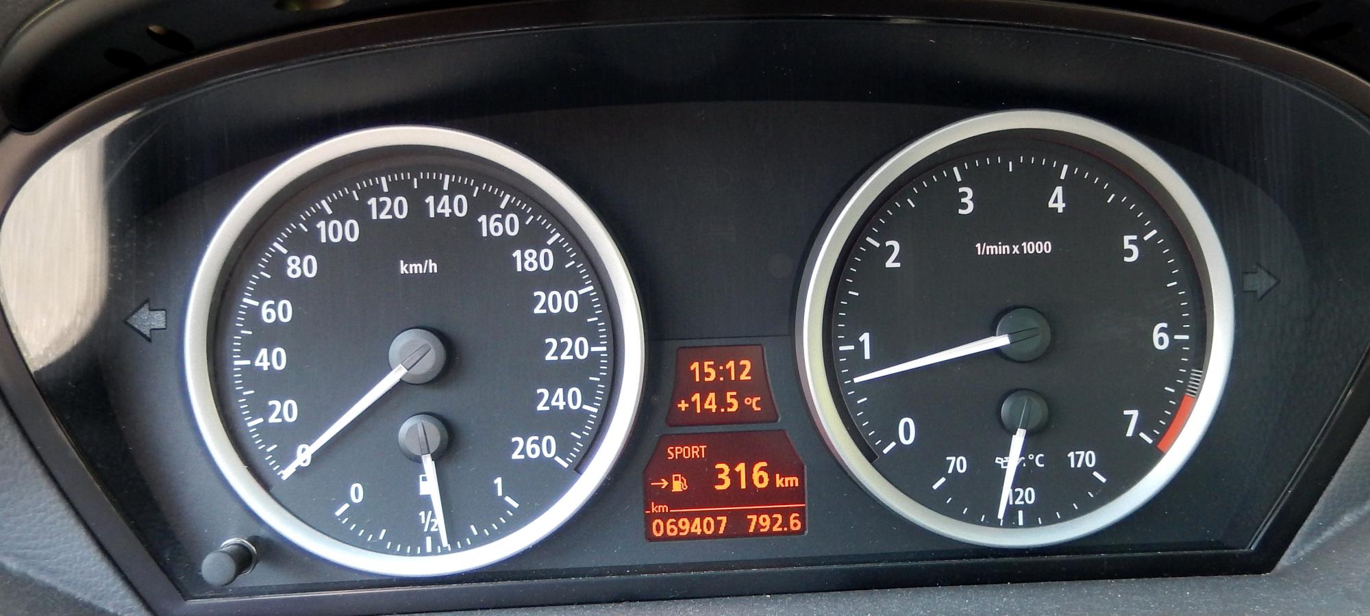 Vehicles - BMW645ci #Odometer