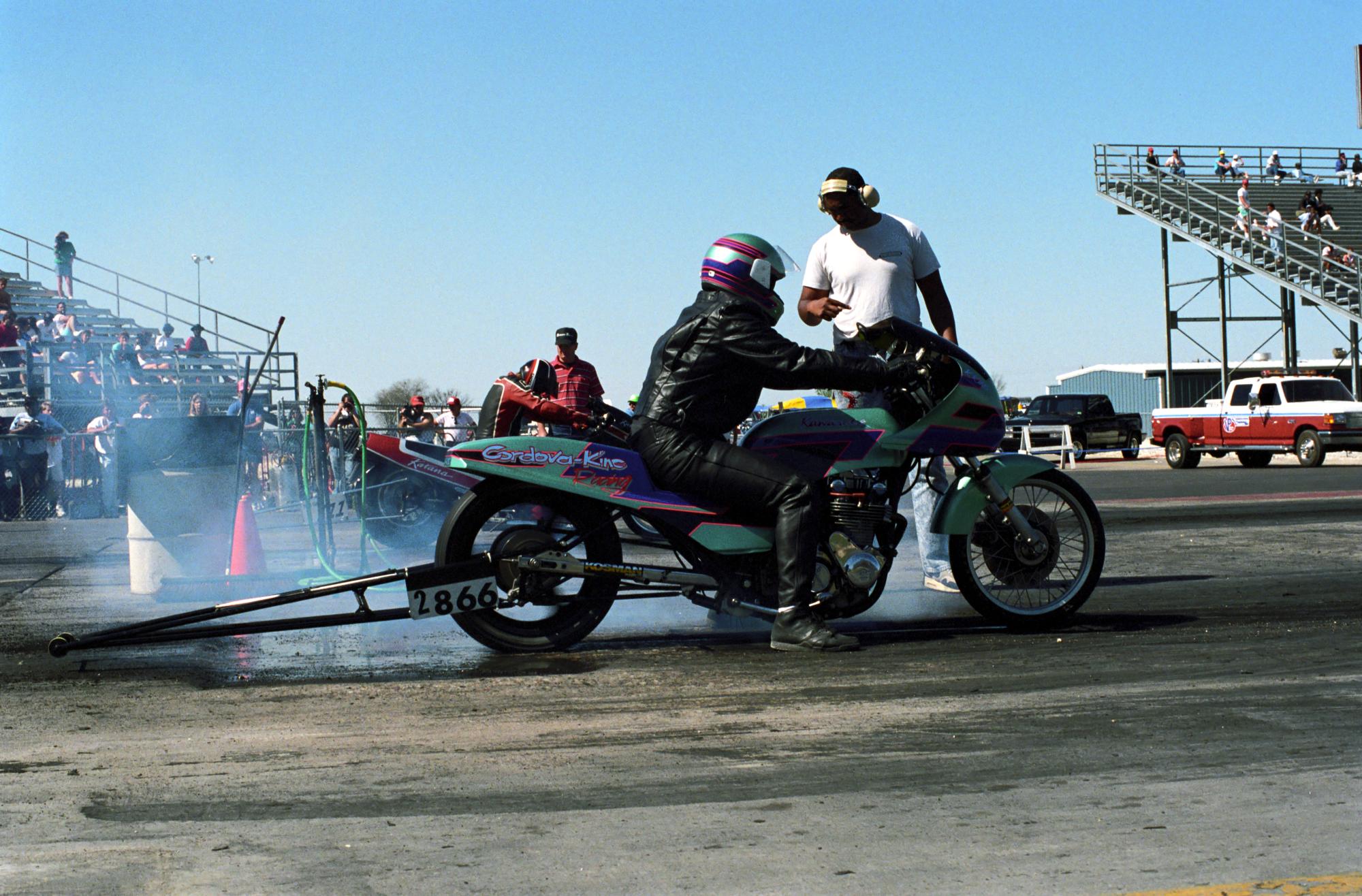 Texas Motor Drag Racing (1991) - Drag Racing Warm Up #2