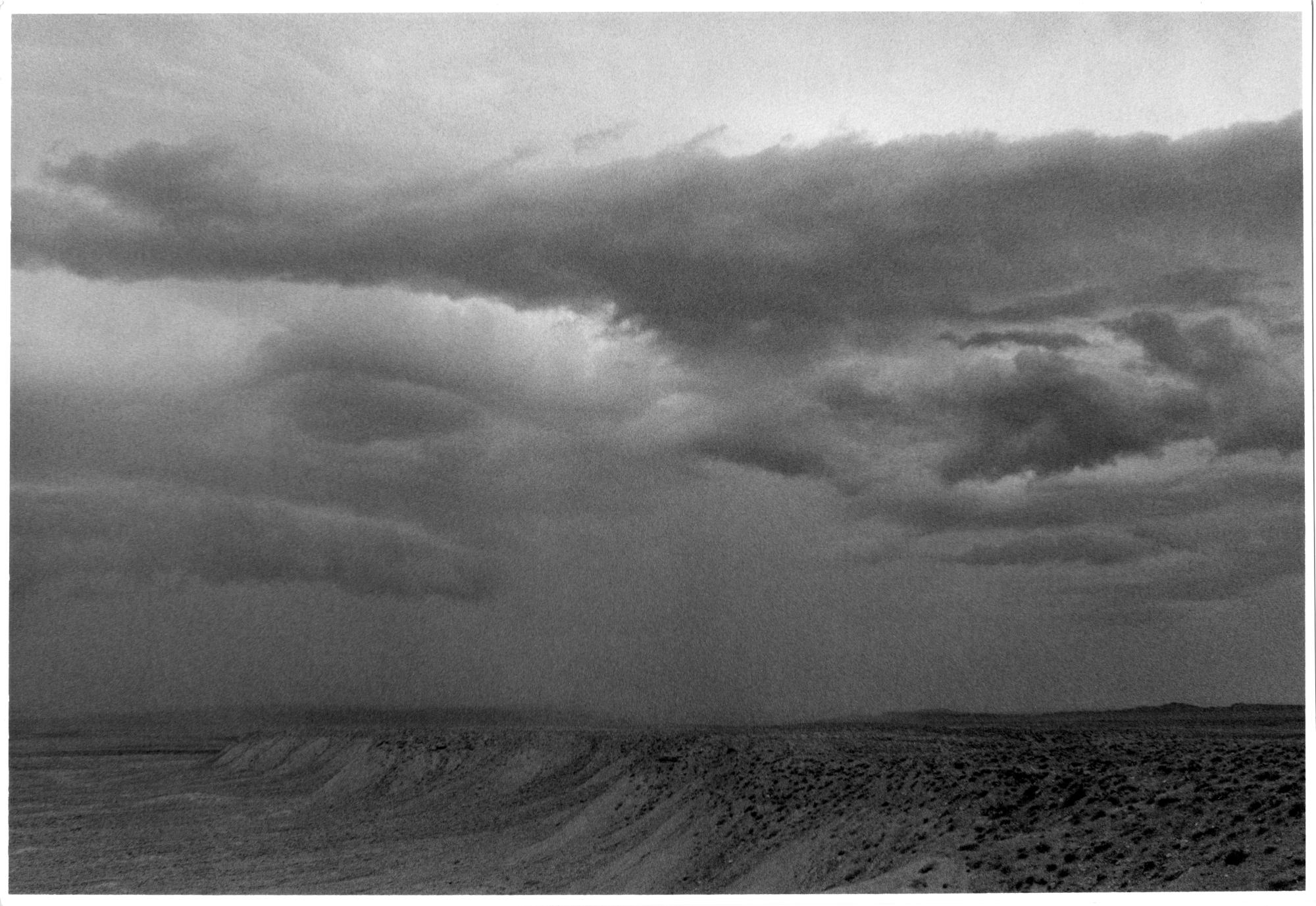 Western US (Black & White) - Utah Storm