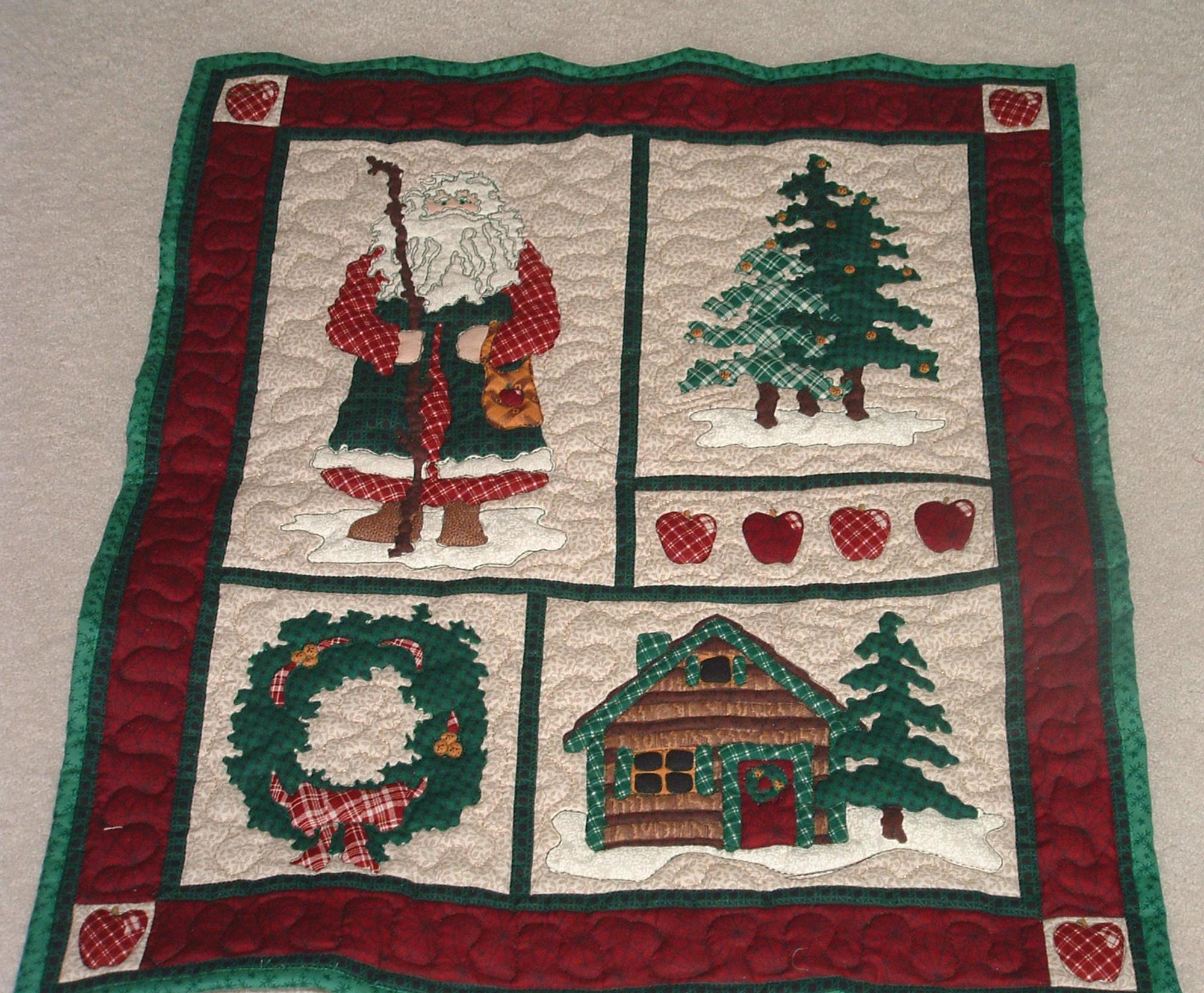 Barbaras Crafts - Christmas Quilt