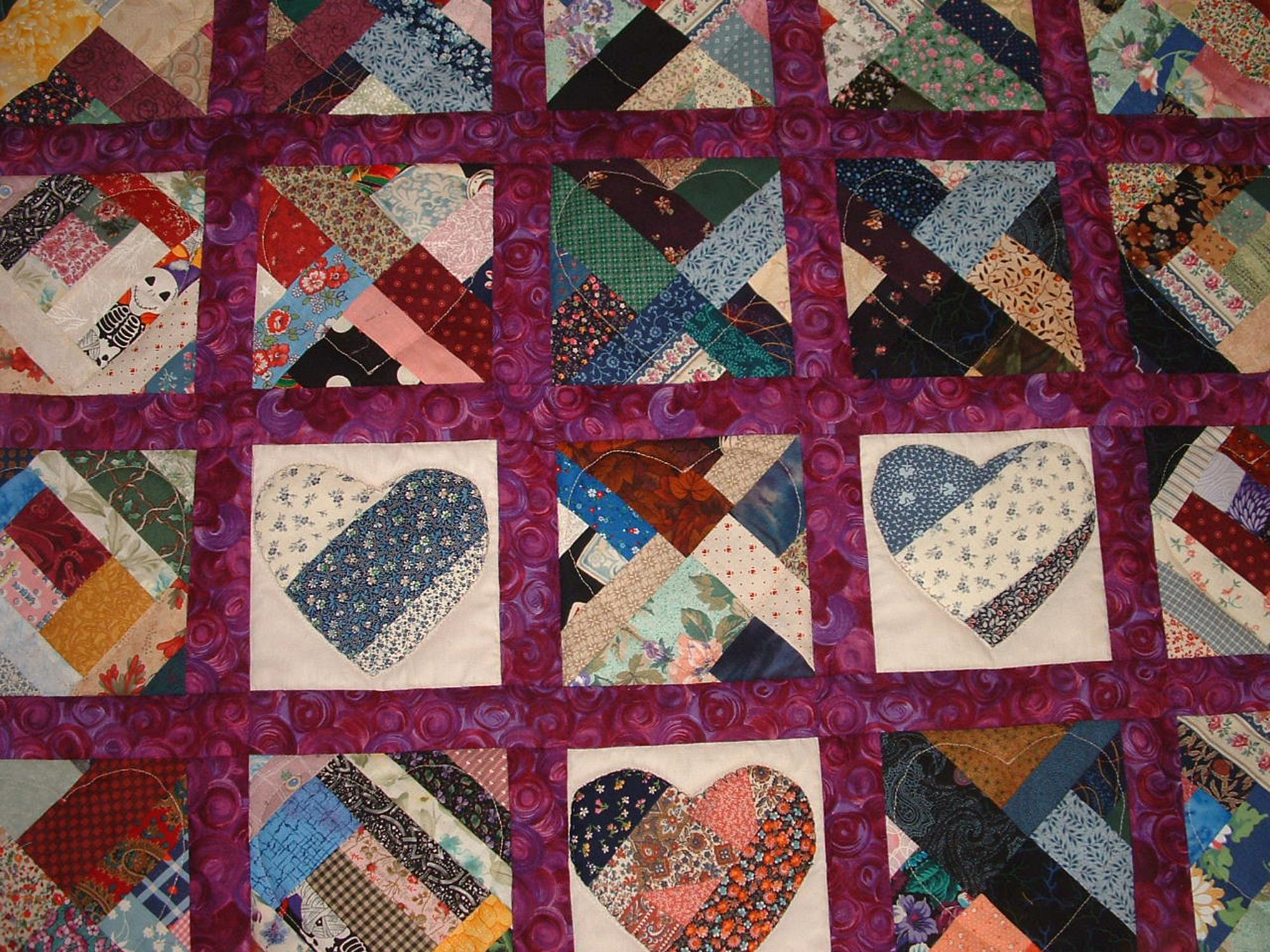 Barbaras Crafts - Scrappy Quilt #2