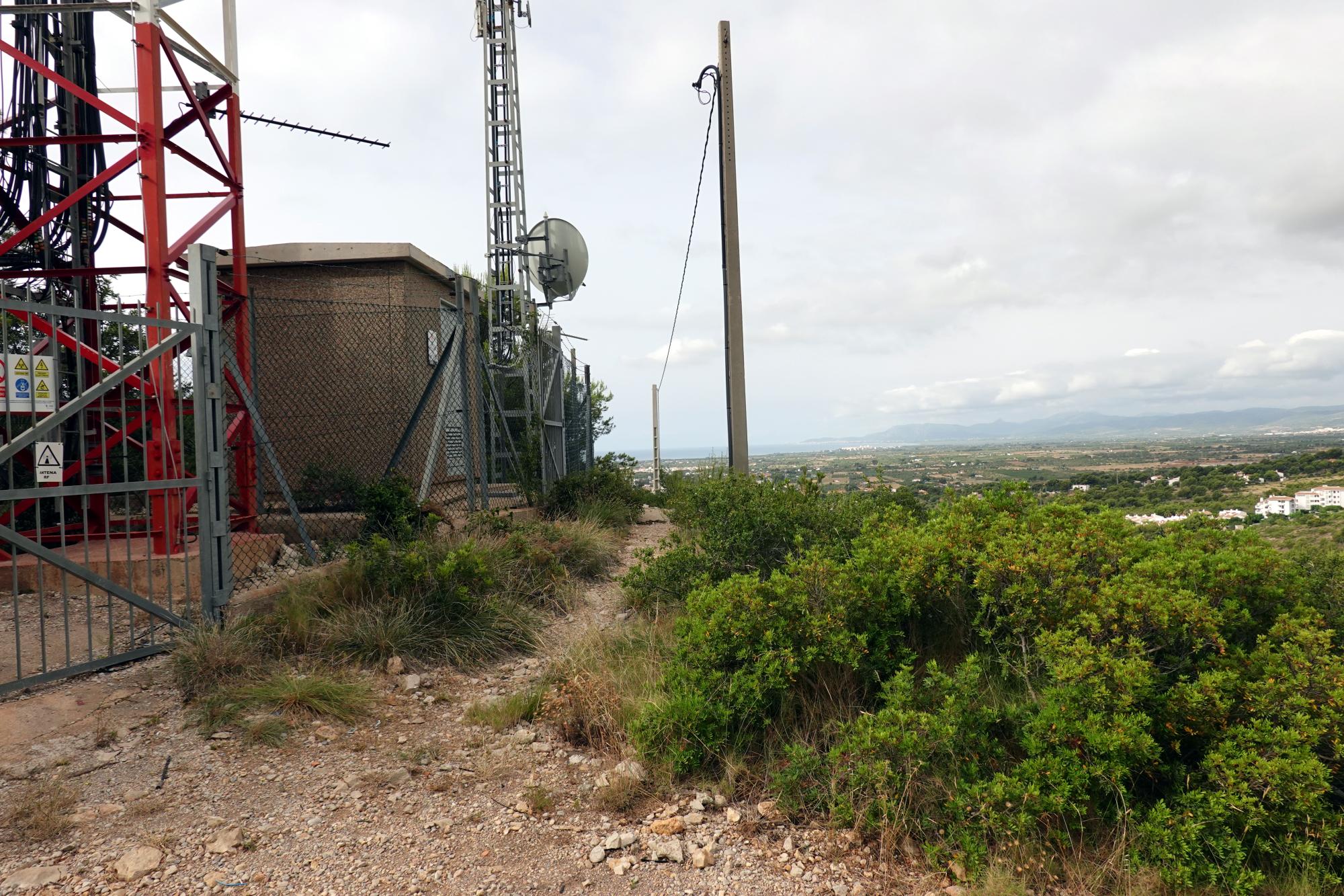 Serra d'Irta - Trail 03 Cell Tower
