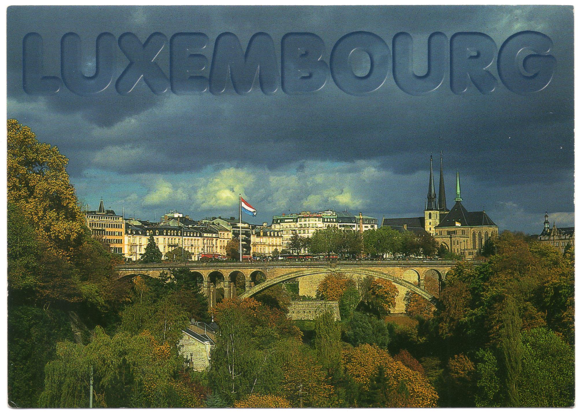 Luxembourg - Postcard Luxembourg