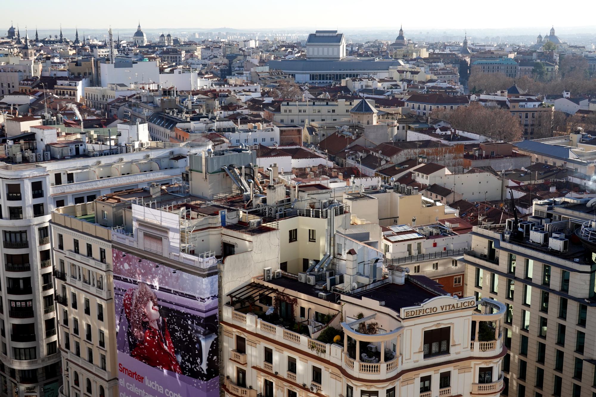 Spain - Madrid Skyline