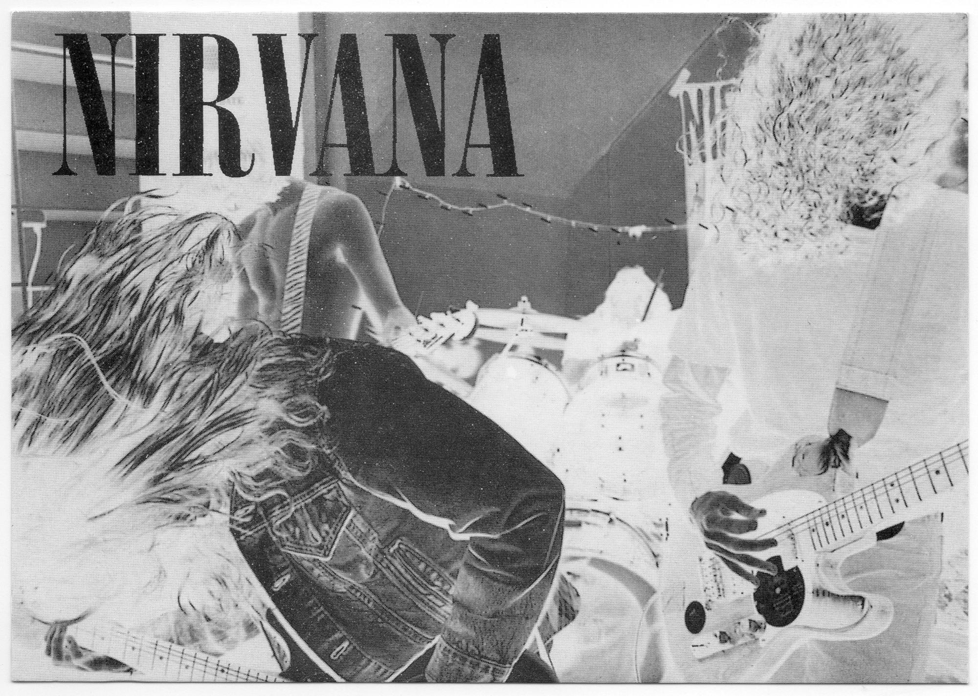Music Memorabilia - Postcard Nirvana