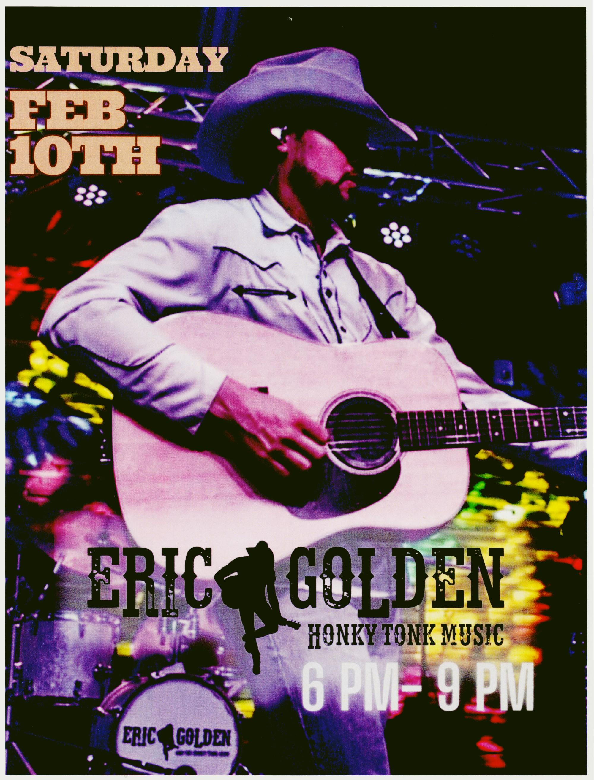 Northern Colorado Music - Flier Eric Golden