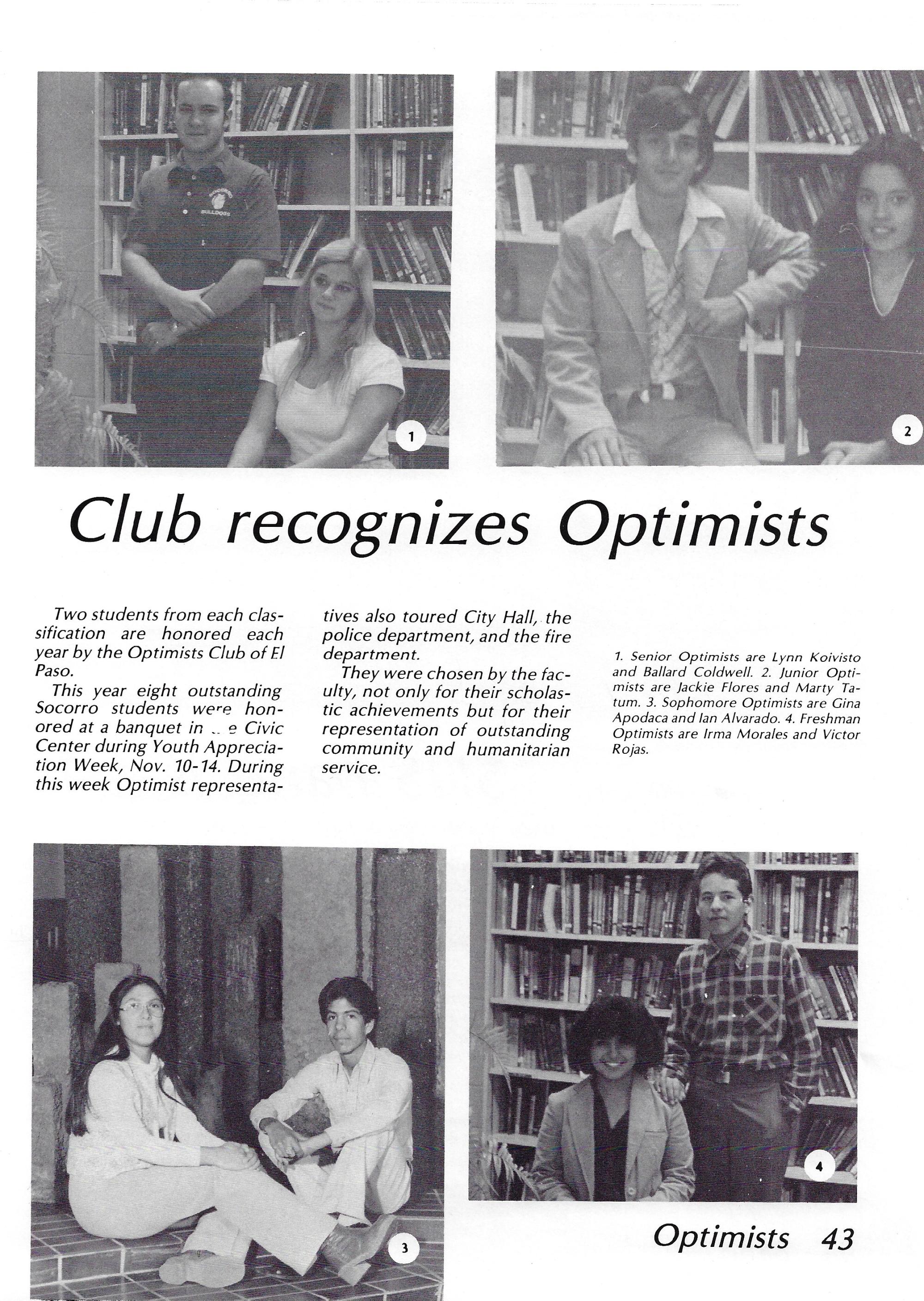 El Chato SHS Yearbook (1981) - El Chato #043