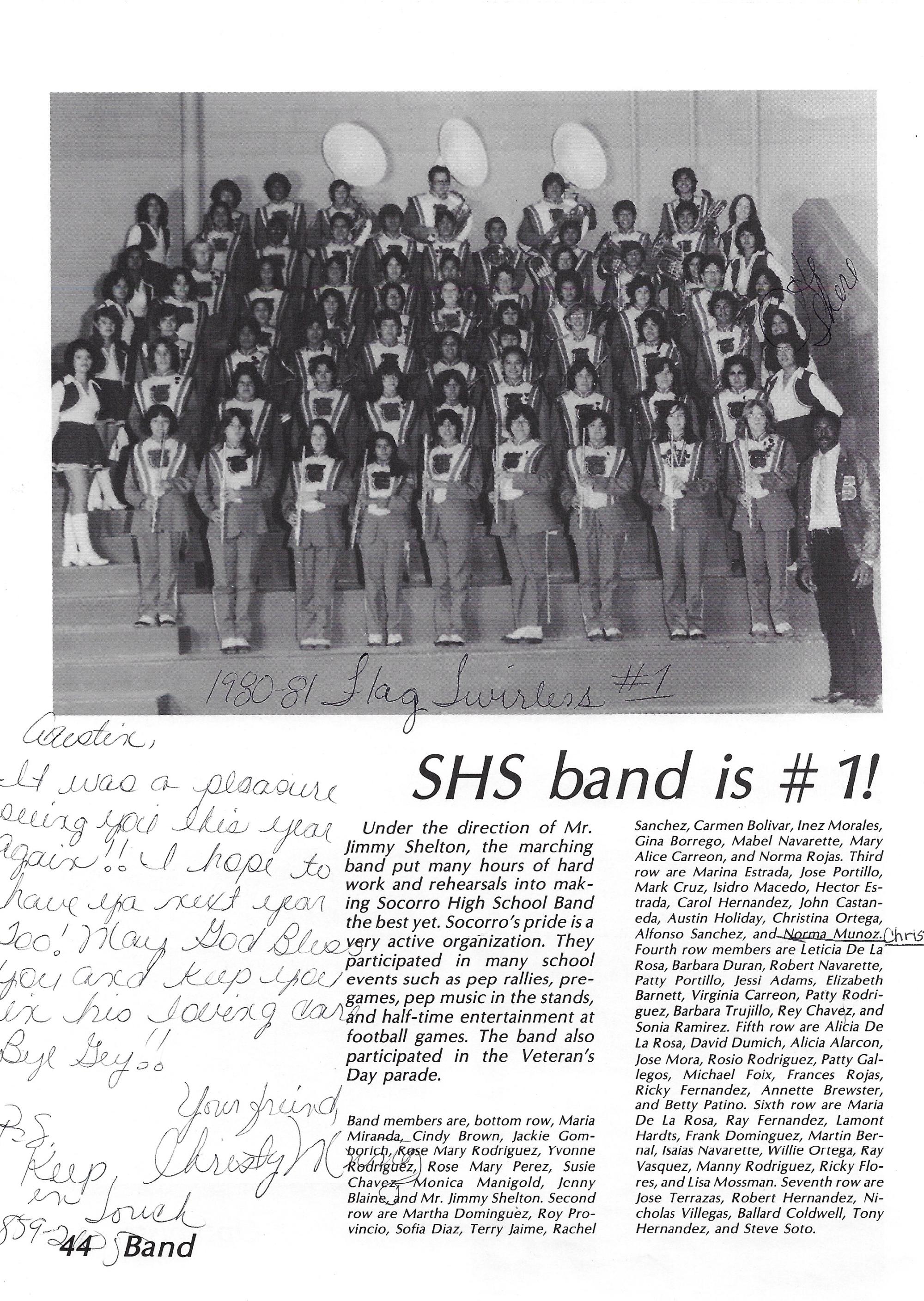 El Chato SHS Yearbook (1981) - El Chato #044
