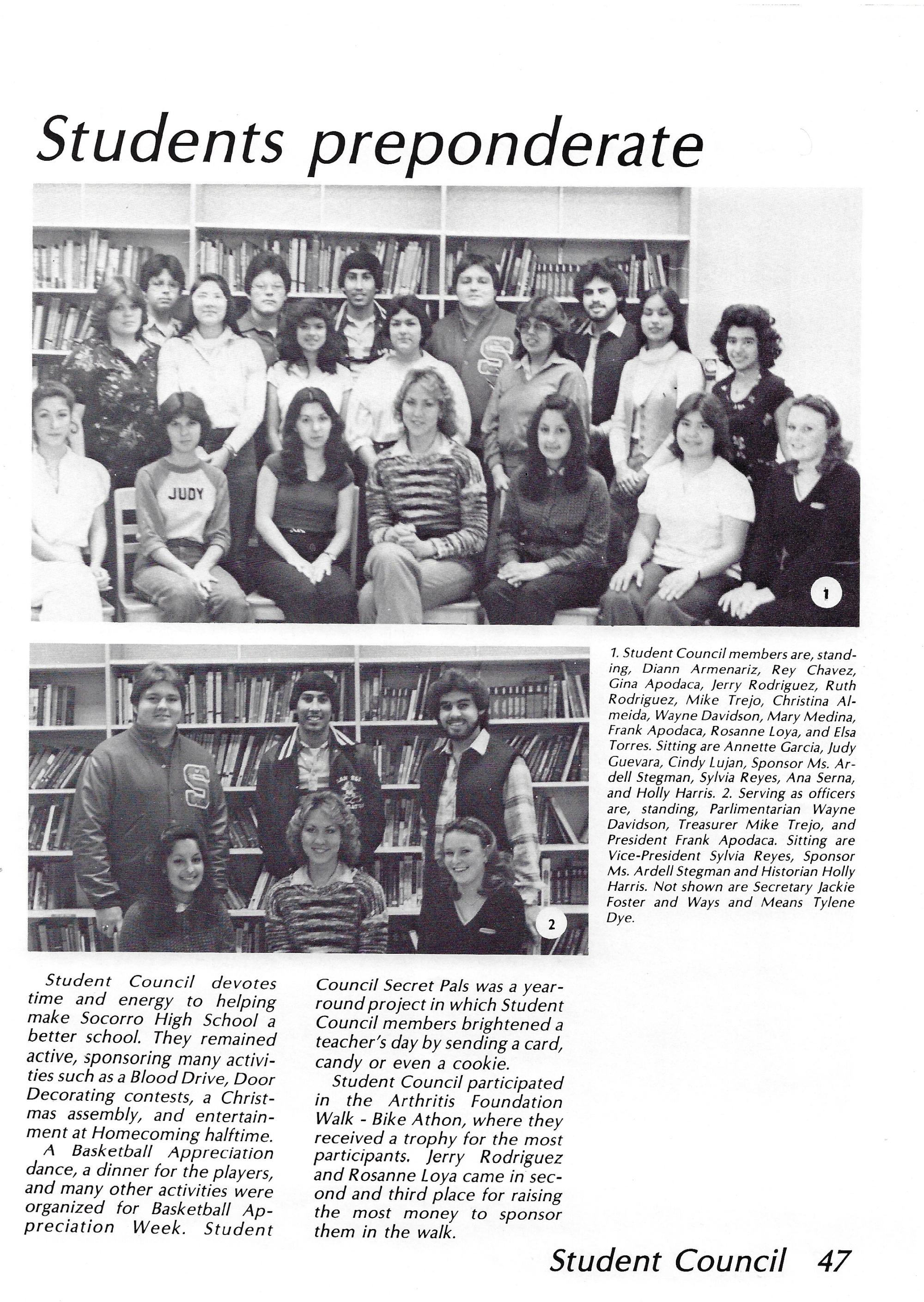 El Chato SHS Yearbook (1981) - El Chato #047