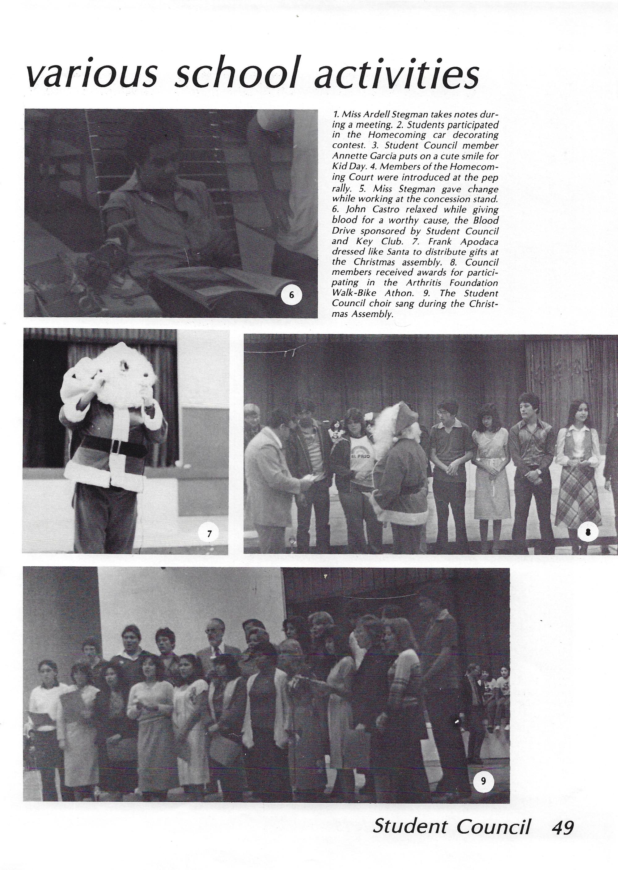 El Chato SHS Yearbook (1981) - El Chato #049