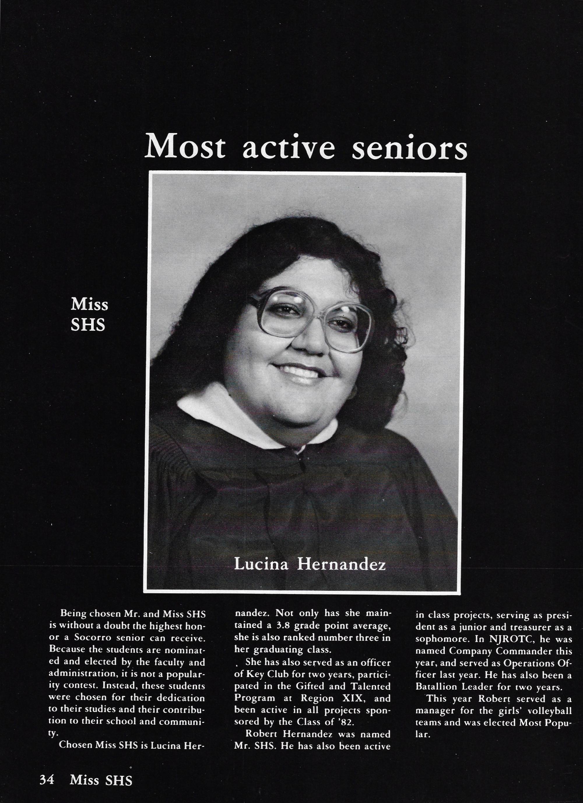 El Chato SHS Yearbook (1982) - El Chato #034