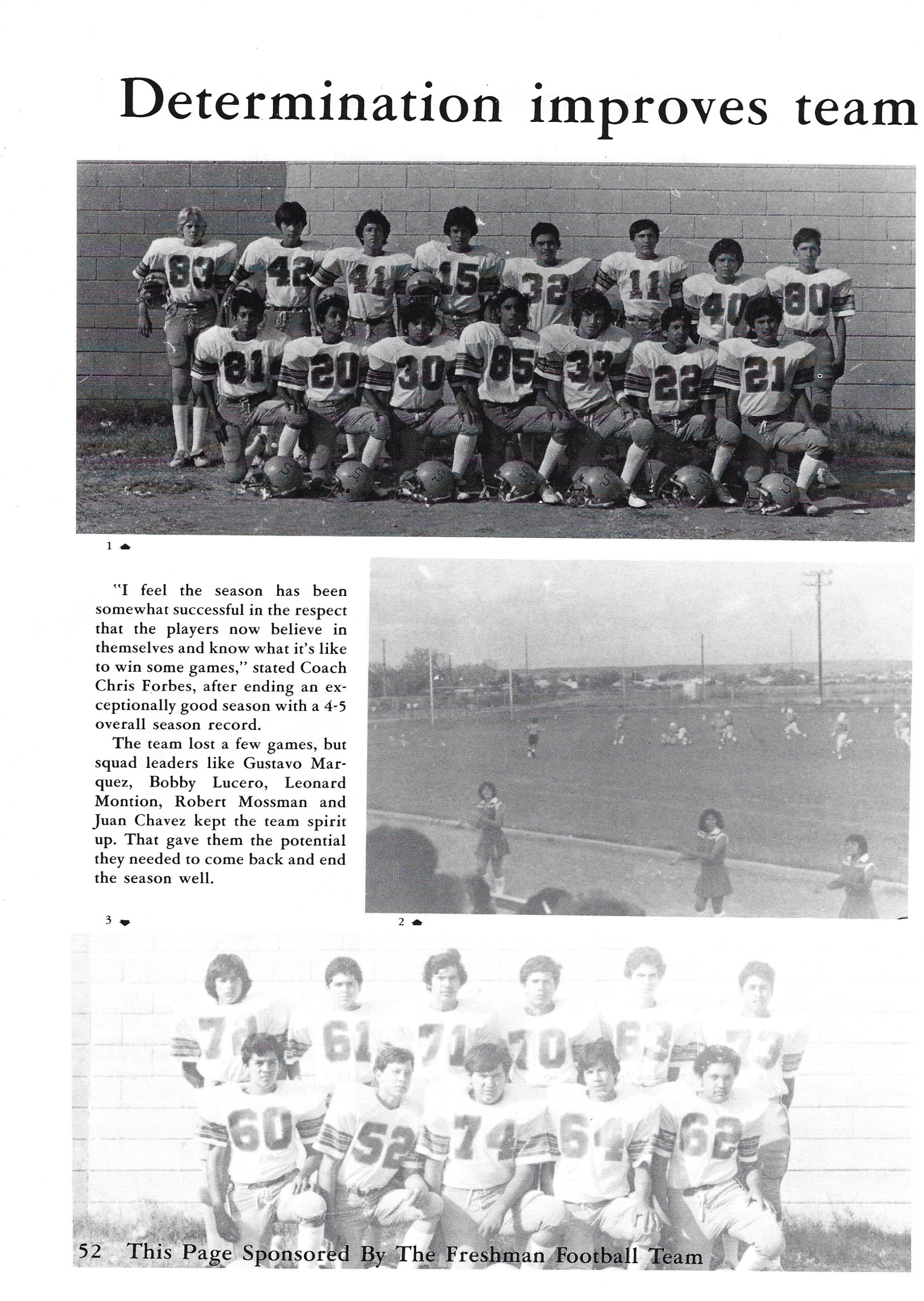 El Chato SHS Yearbook (1982) - El Chato #052