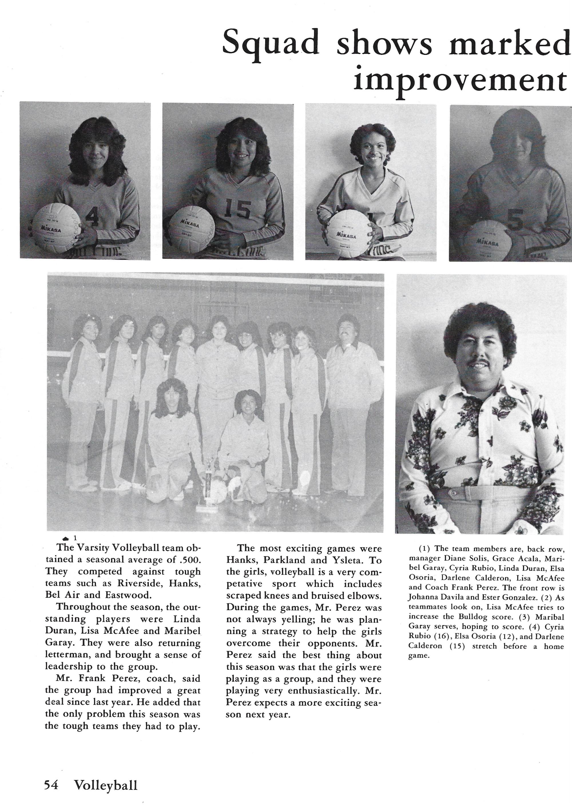 El Chato SHS Yearbook (1982) - El Chato #054