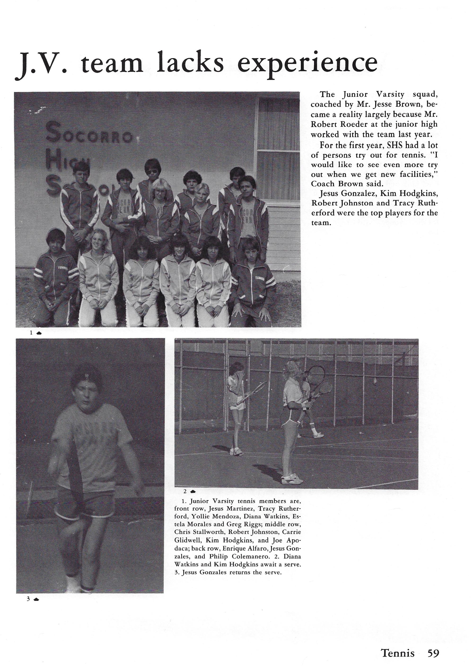 El Chato SHS Yearbook (1982) - El Chato #059