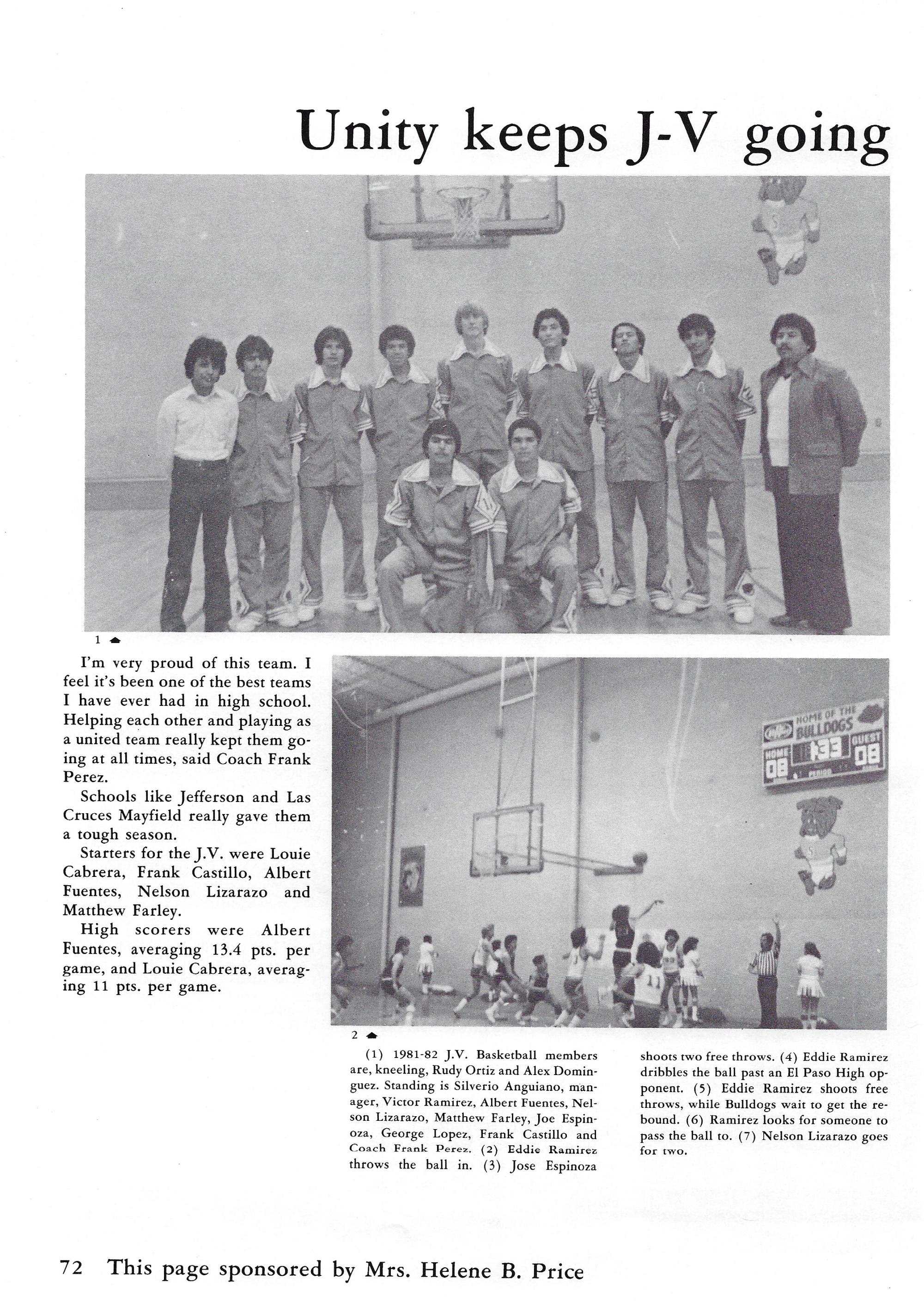 El Chato SHS Yearbook (1982) - El Chato #072