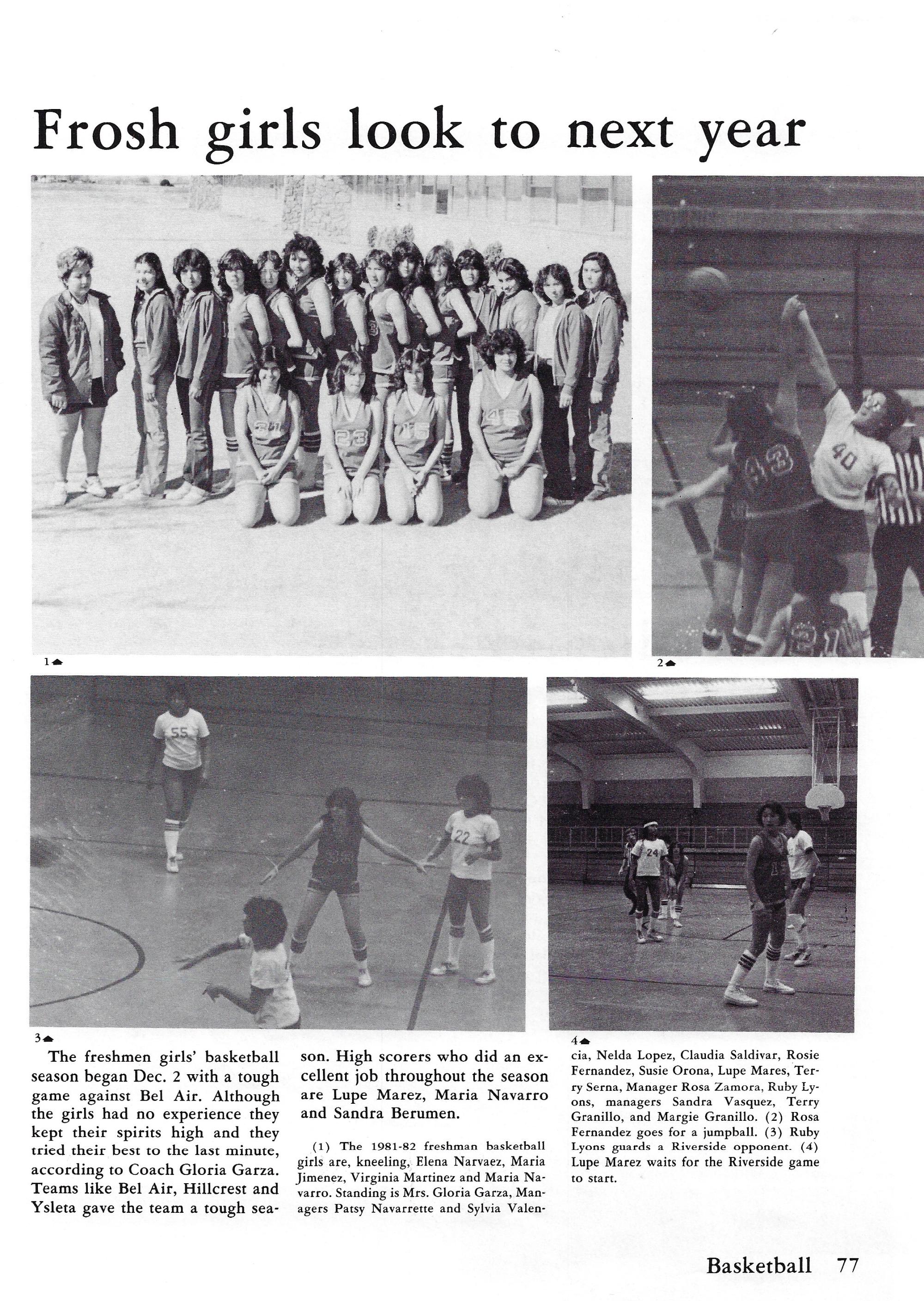 El Chato SHS Yearbook (1982) - El Chato #077