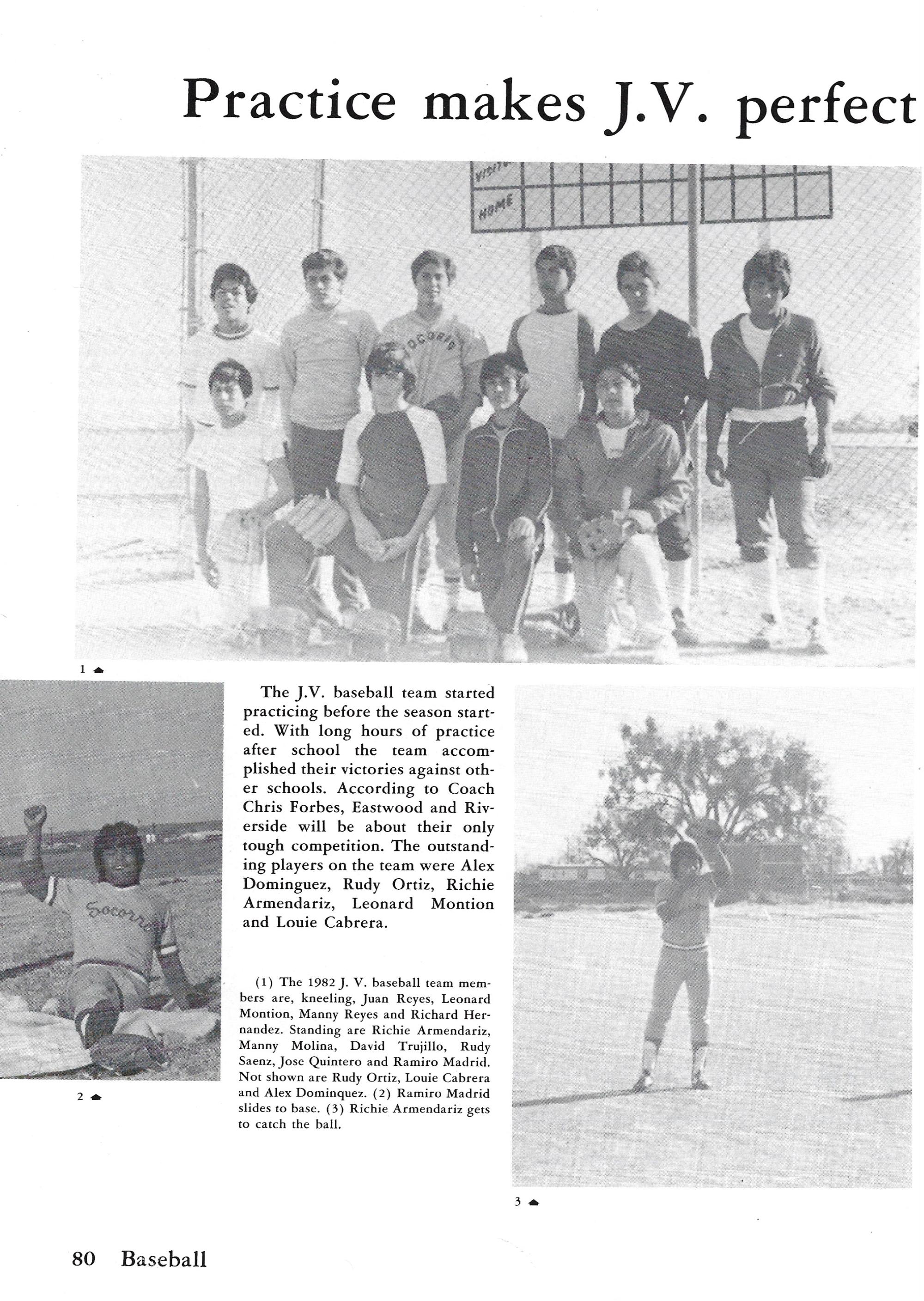 El Chato SHS Yearbook (1982) - El Chato #080